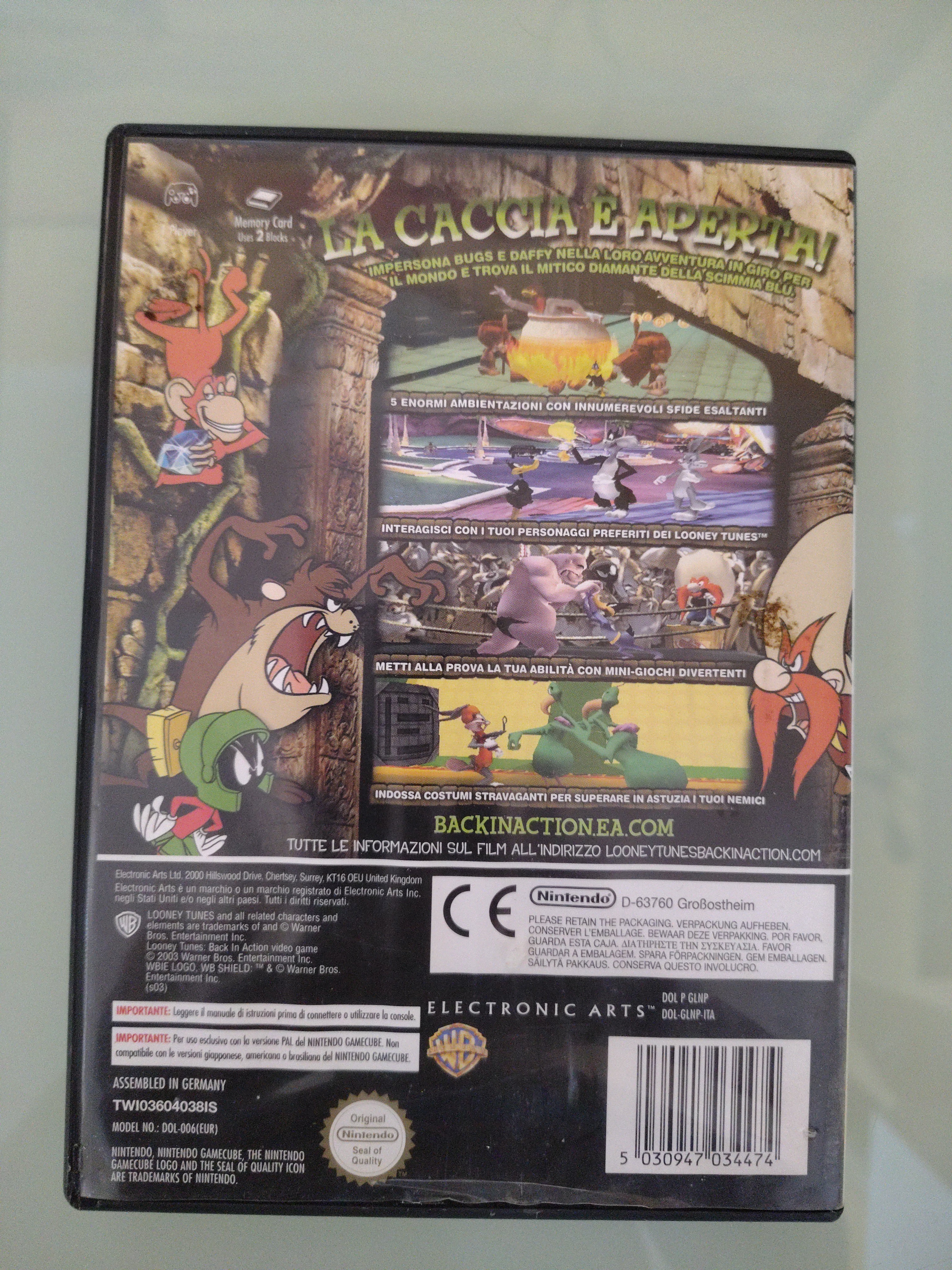 LOONEY TUNES BACK IN ACTION ( no manuale)