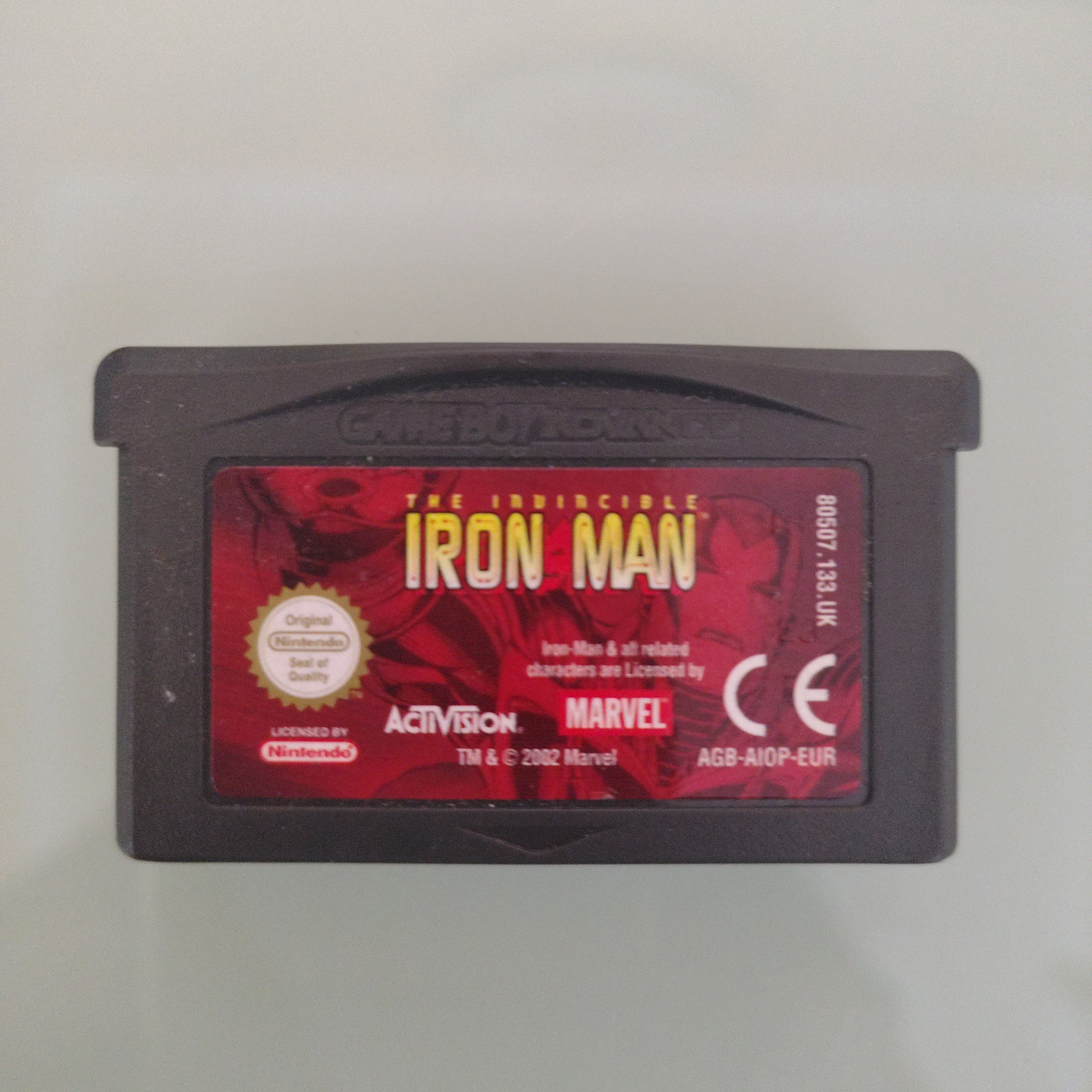 GAME BOY ADVANCE THE INVINCIBLE IRON MAN GAMEBOY IRONMAN AGB EUR
