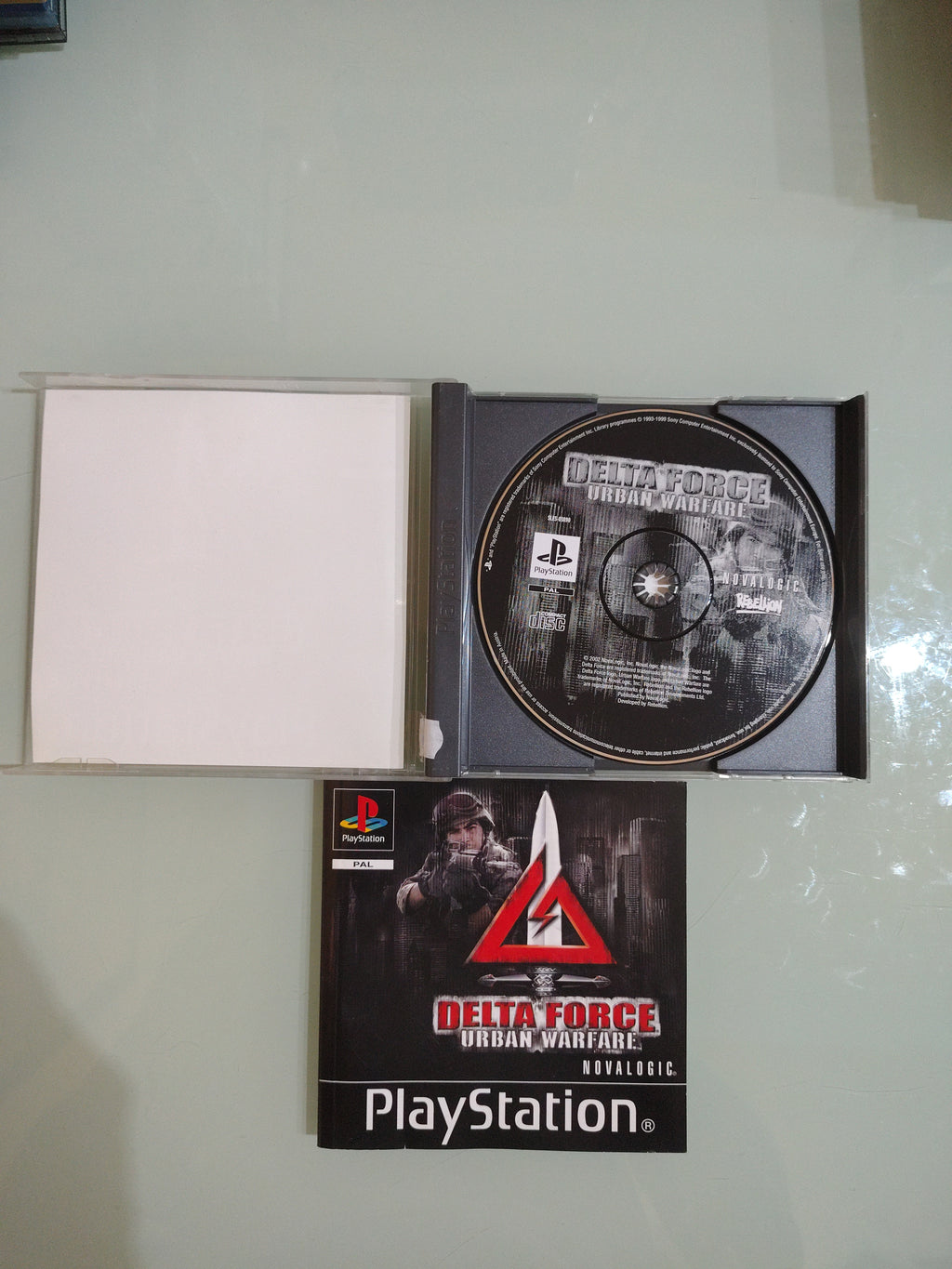 DELTA FORCE URBAN WARFARE PLAYSTATION PS1 PS2 PS3 PAL ESP ITA ITALIANO COMPLETO