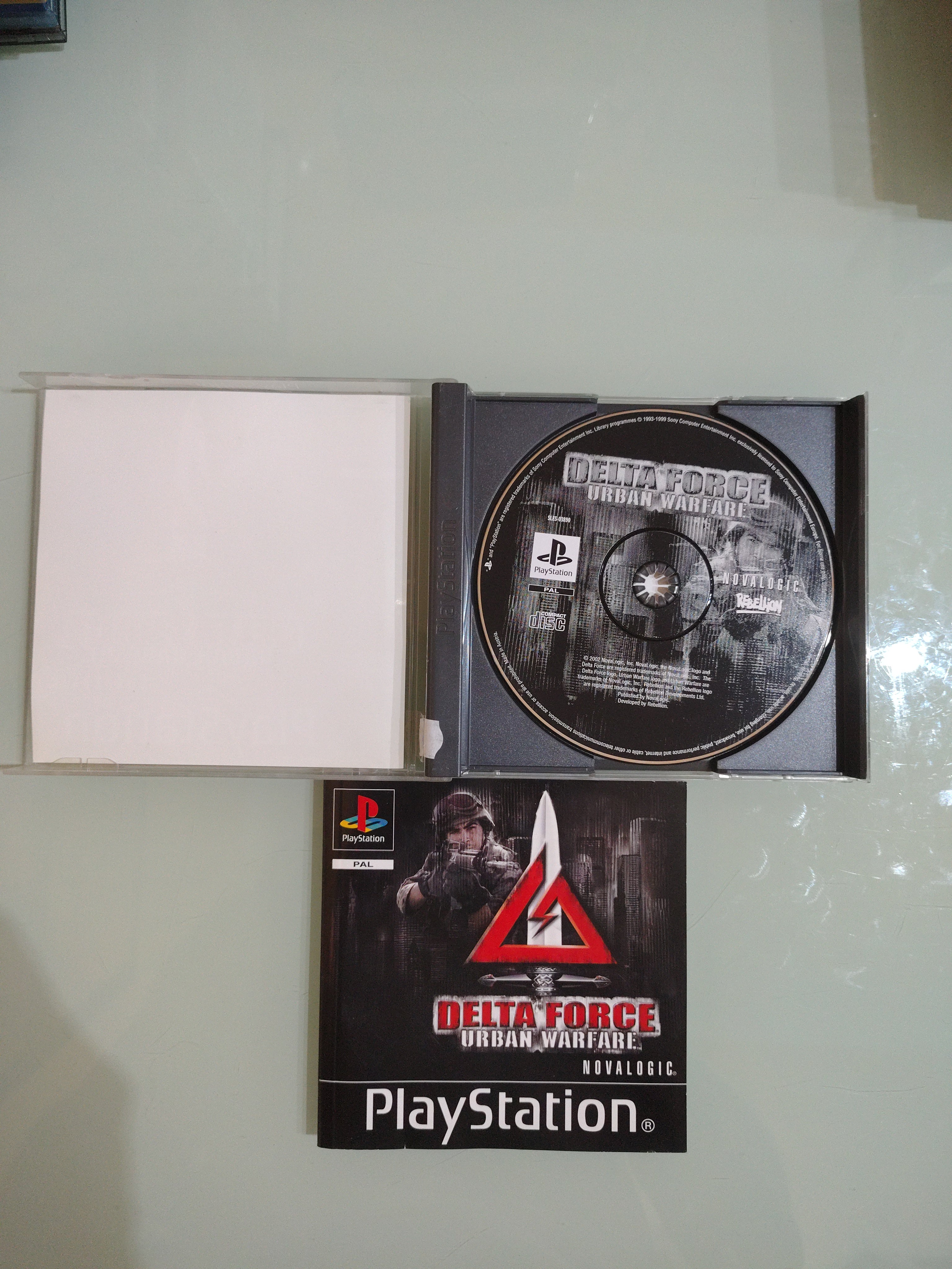 DELTA FORCE URBAN WARFARE PLAYSTATION PS1 PS2 PS3 PAL ESP ITA ITALIANO COMPLETO