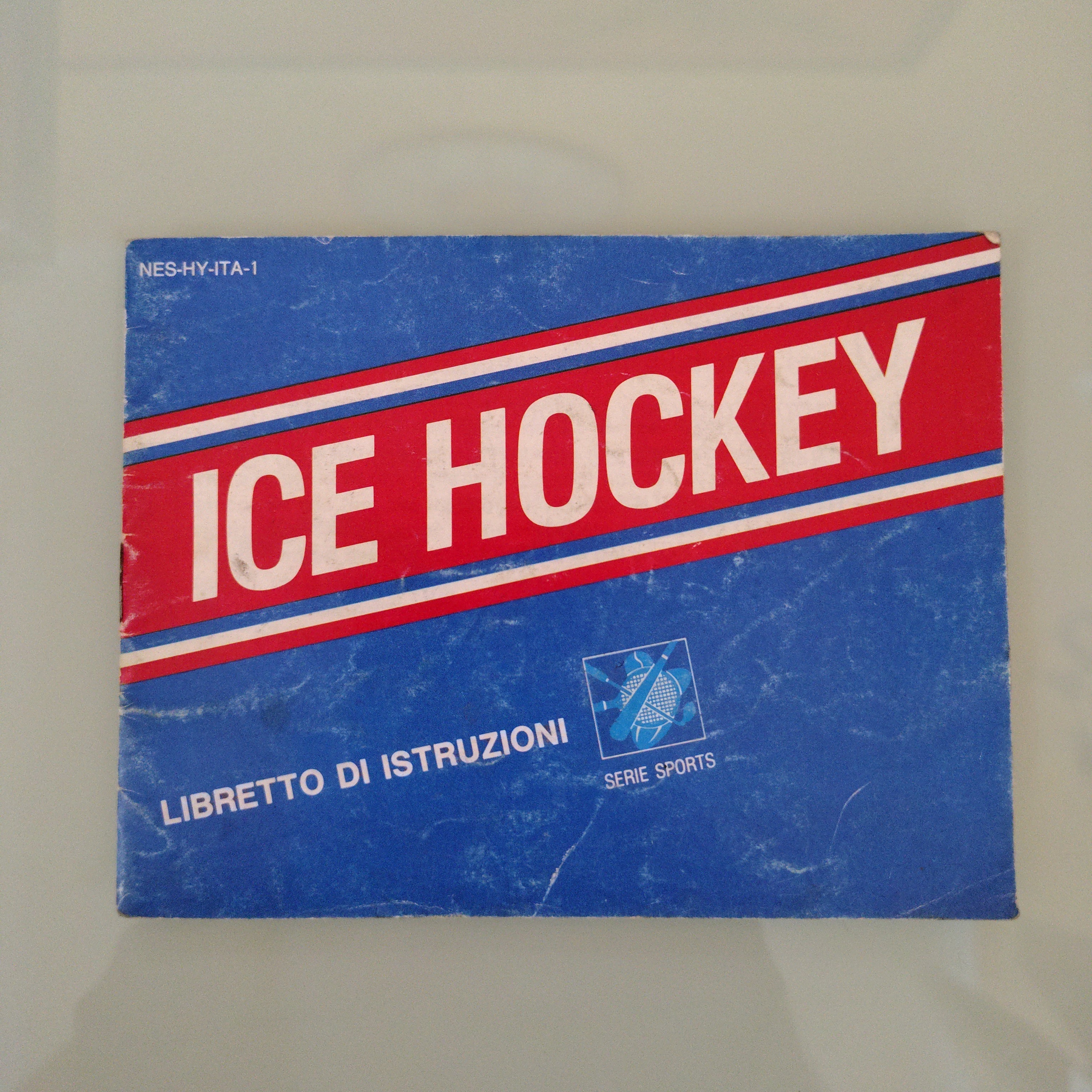 Ice Hockey Nintendo NES Manuale