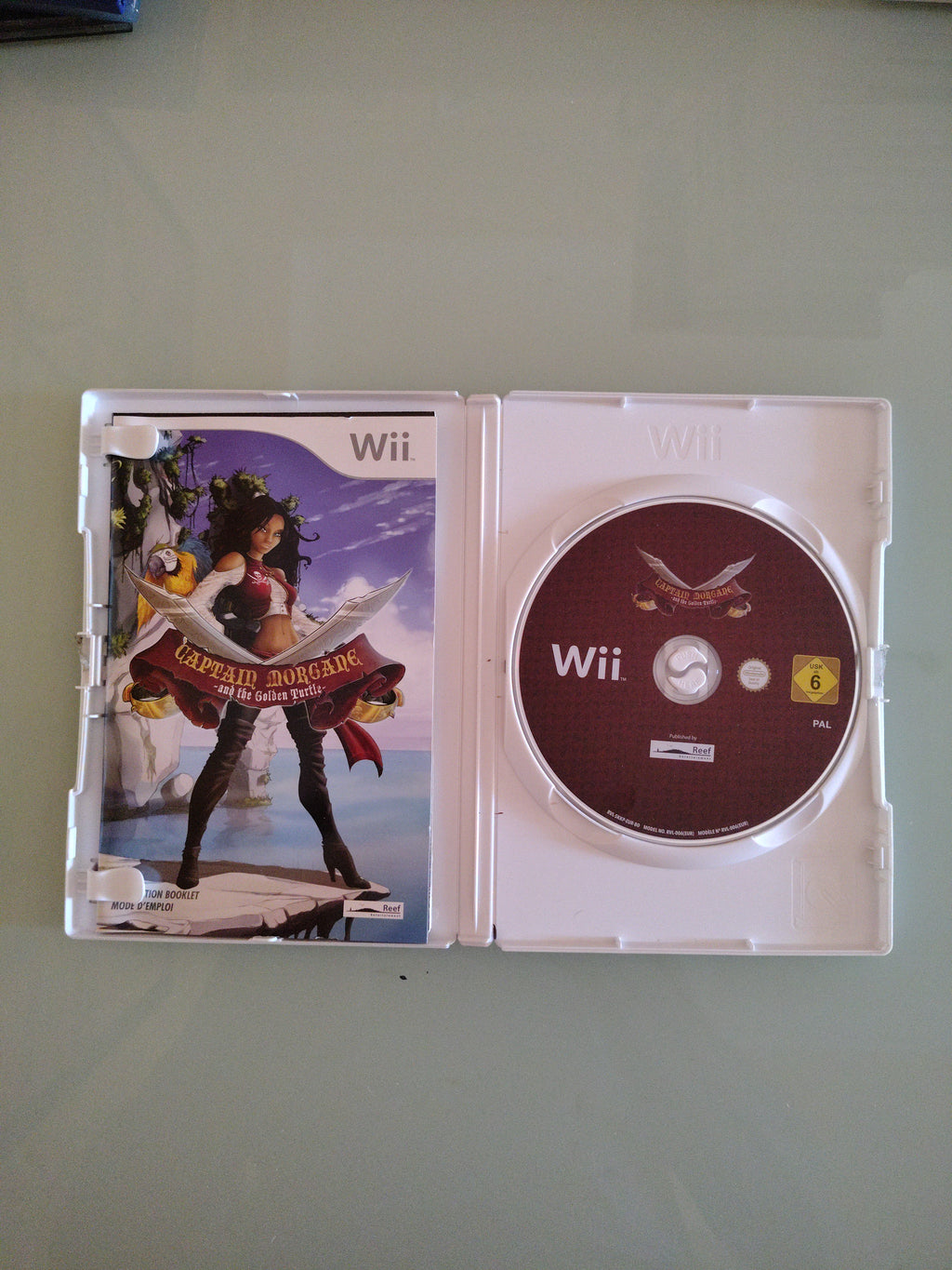 NINTENDO WII : CAPTAIN MORGANE AND THE GOLDEN TURTLE - Completo, ITALIANO !