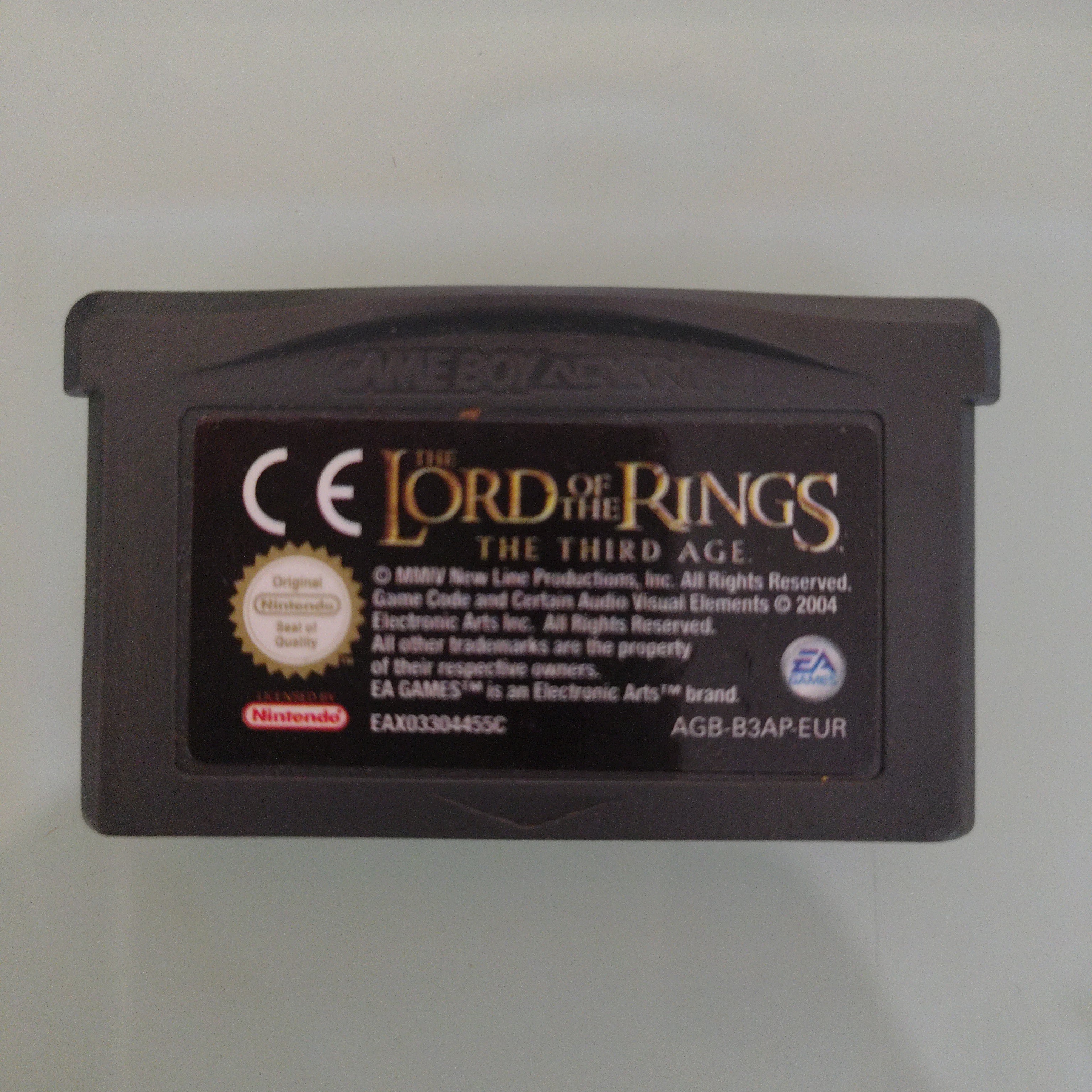 Il Signore Degli Anelli La Terza Era GIOCO GBA Game Boy Advance