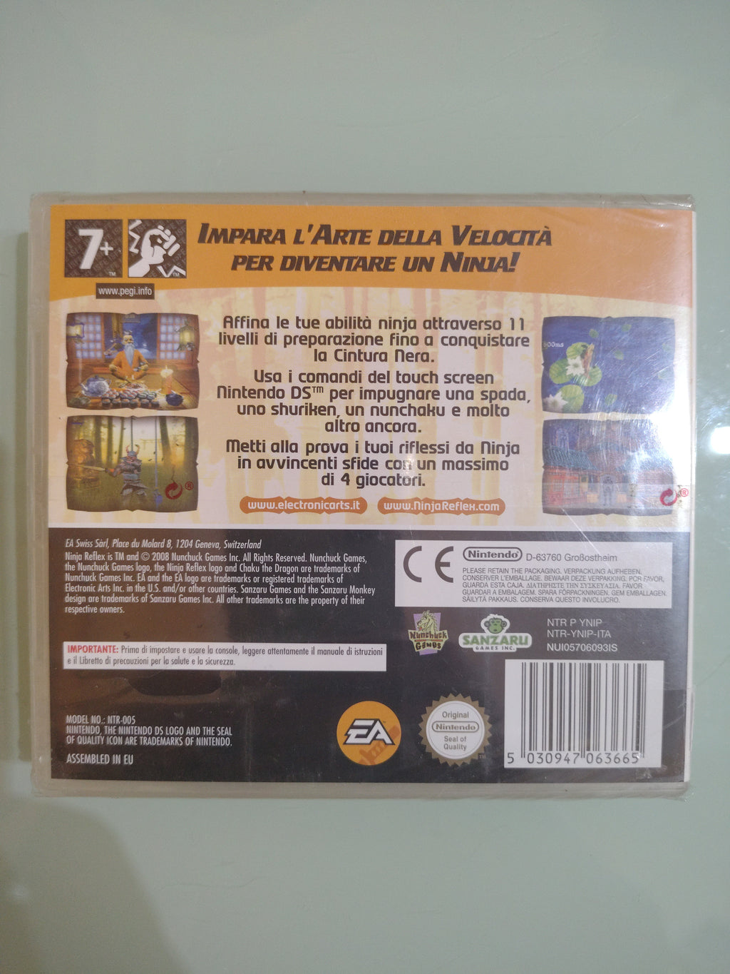 Ninja Reflex Videogioco Nintendo Ds Nds Sigillato