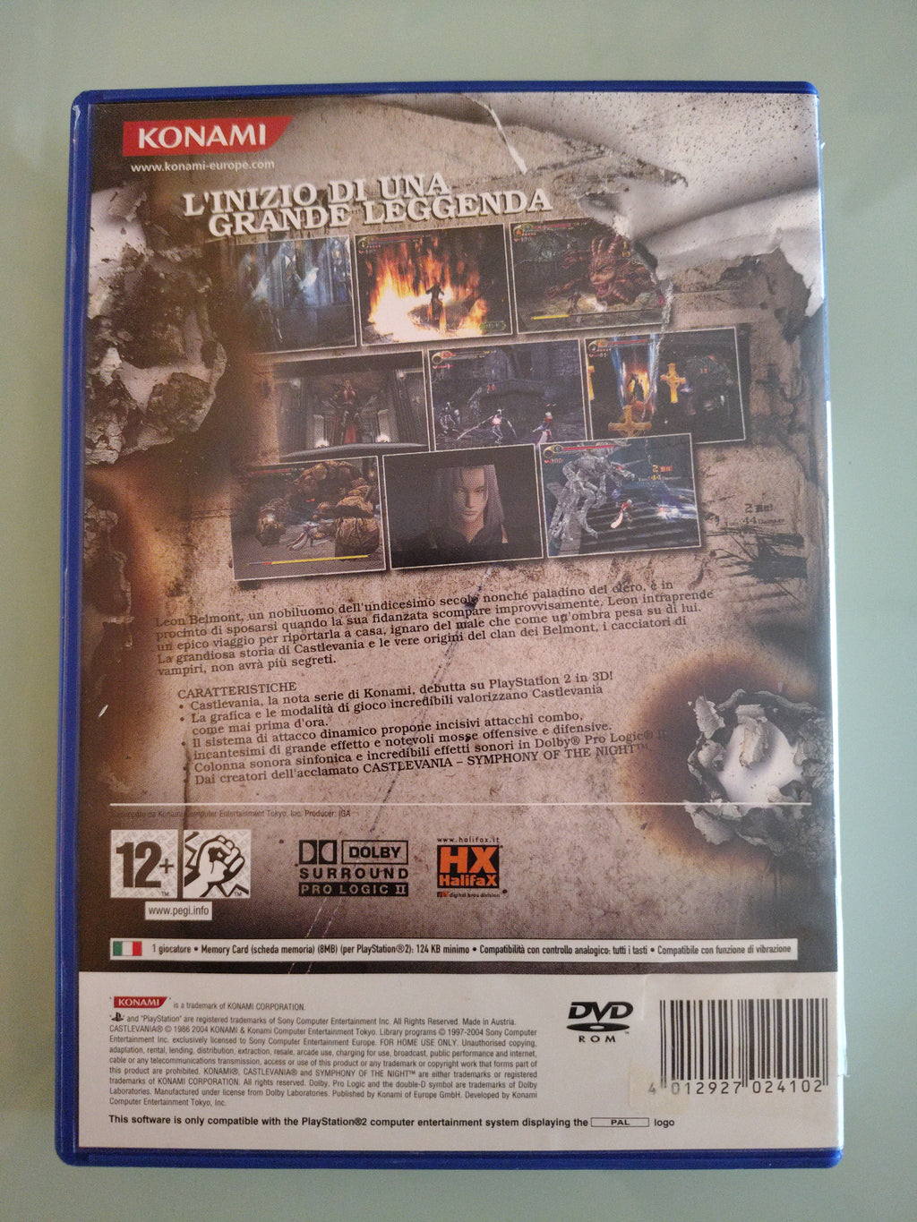 CASTLEVANIA Ps2 Versione Ufficiale Italiana