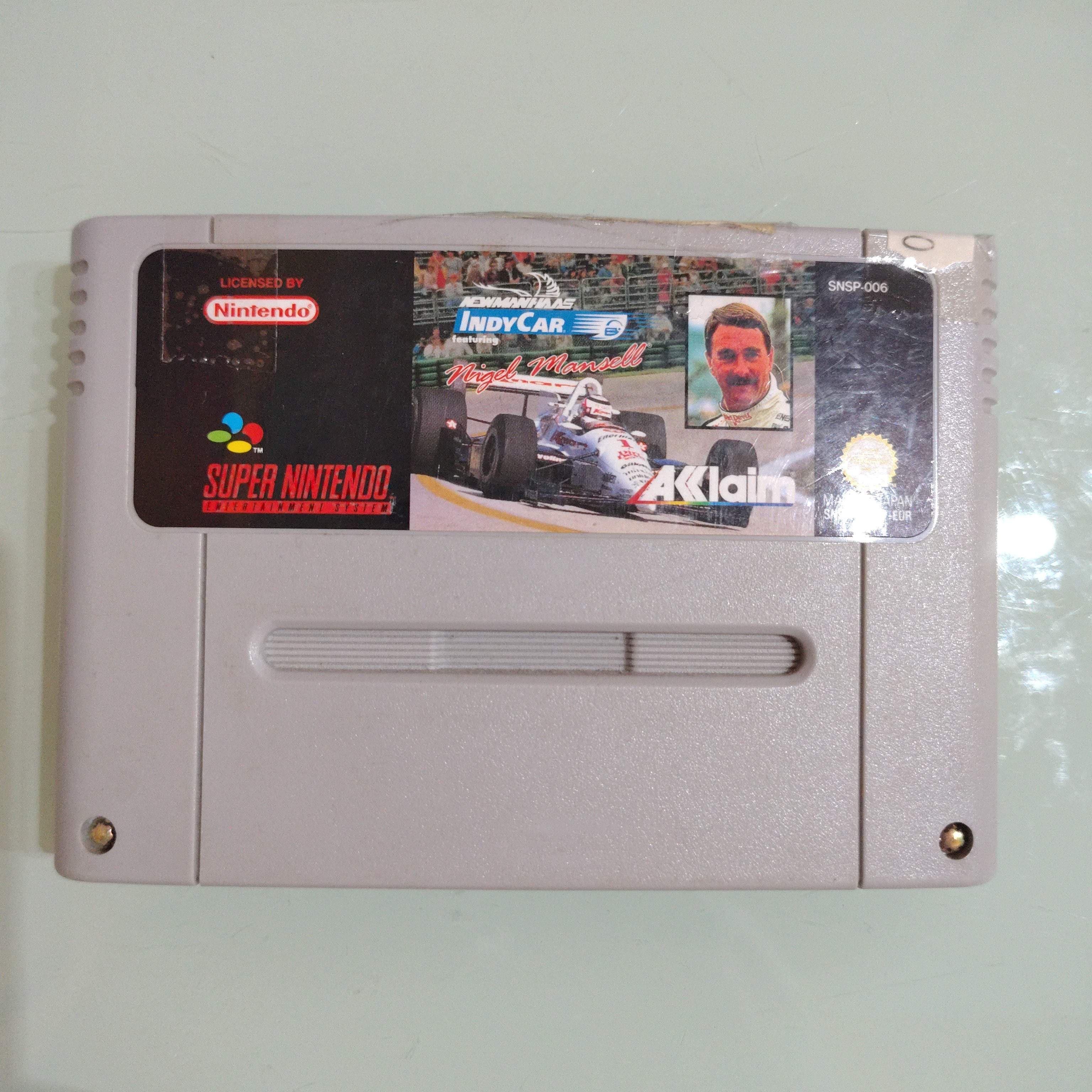 SNES - Nigel Mansell: Indy Car pal