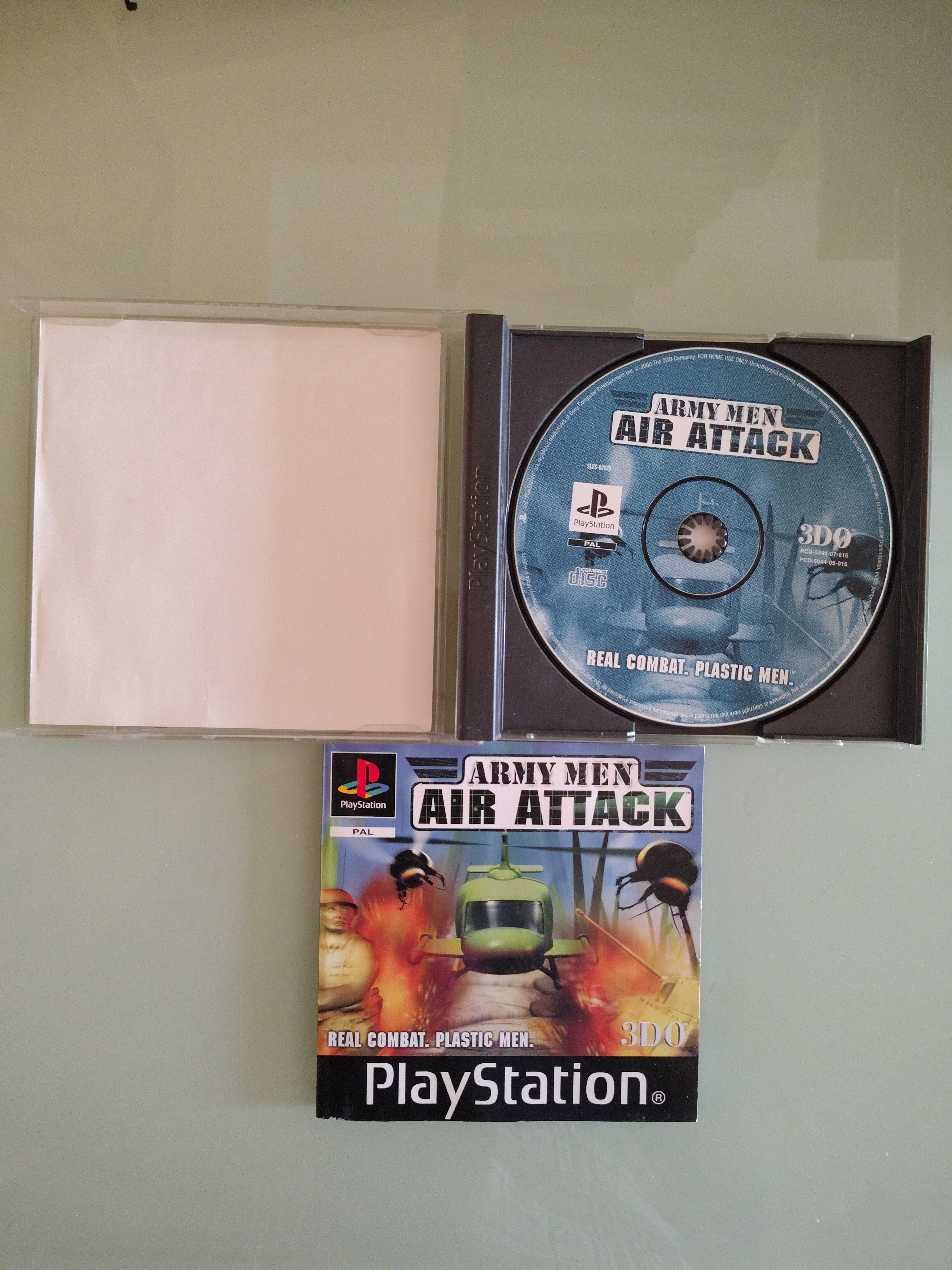 Army Men Air Attack PS1 PlayStation 1 gioco  con manuale