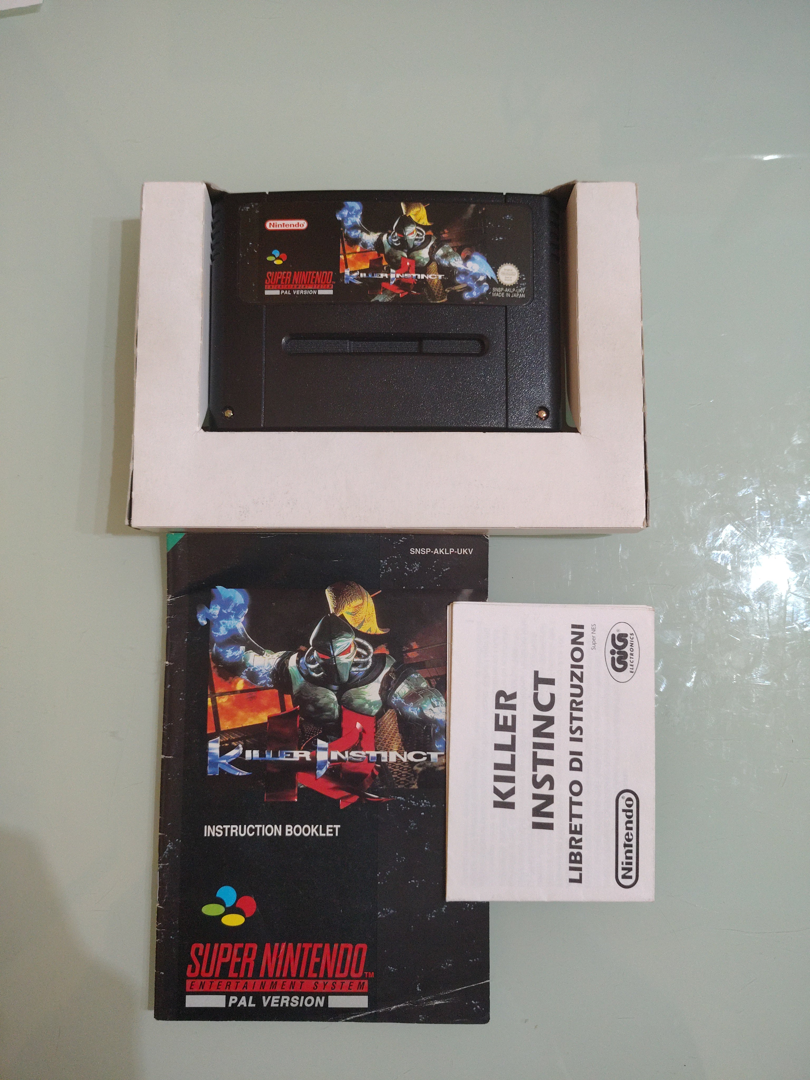 Killer Instinct (Super Nintendo SNES) PAL