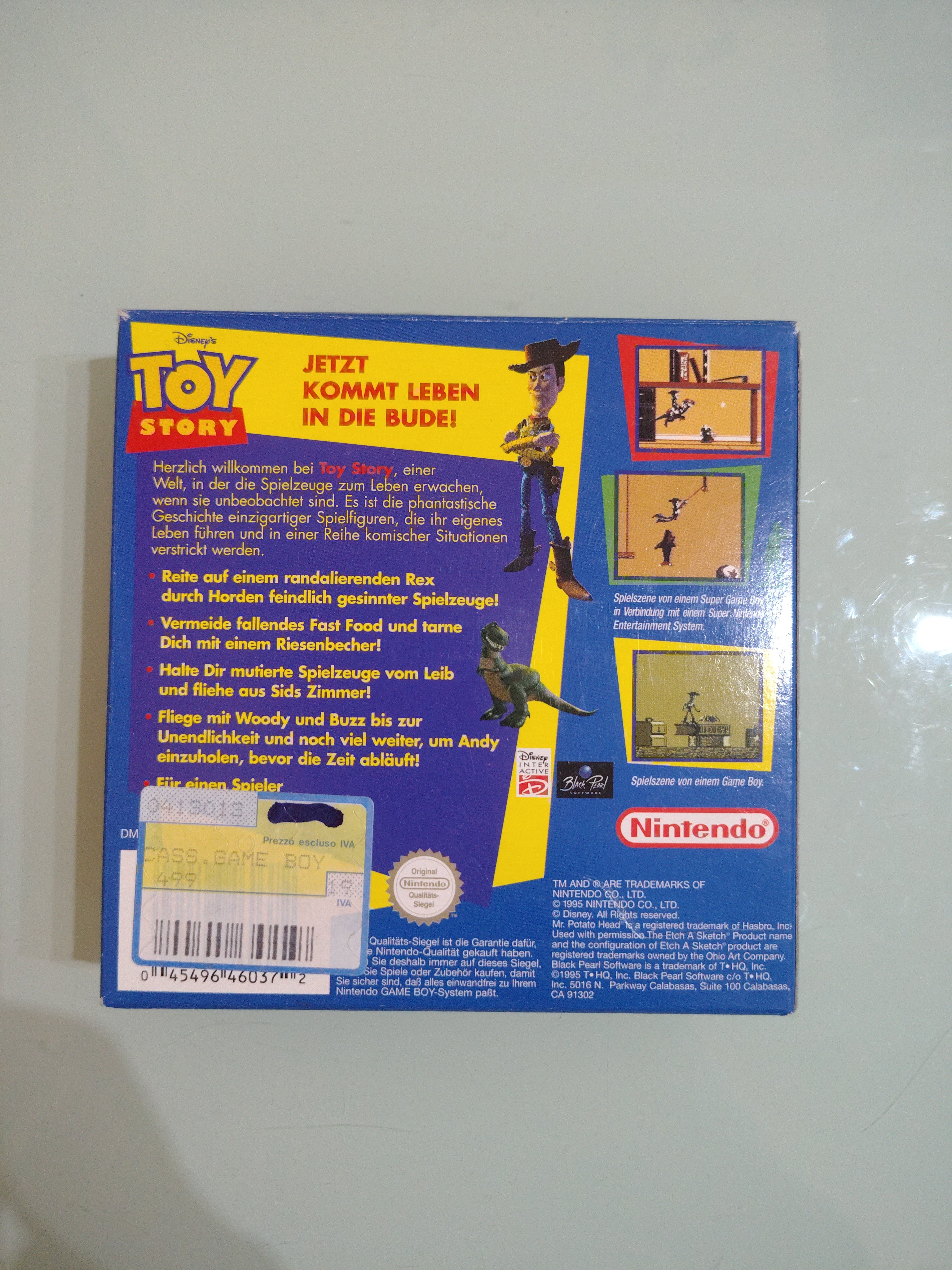 Toy Story Gameboy PAL