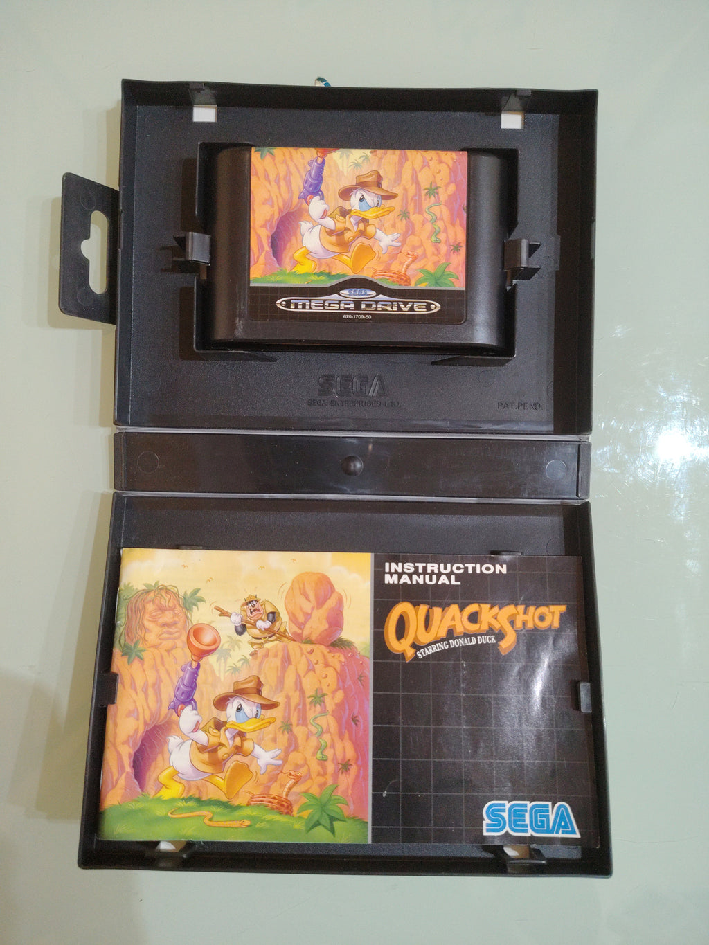 Quackshot Starring Donald Duck Sega Mega Drive