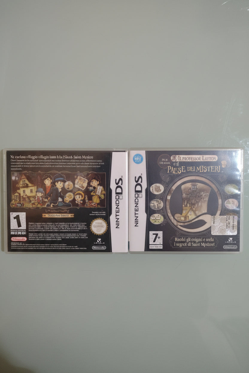 IL PROFESSOR LAYTON E IL PAESE DEI MISTERI NINTENDO DS 2DS 3DS ITA
