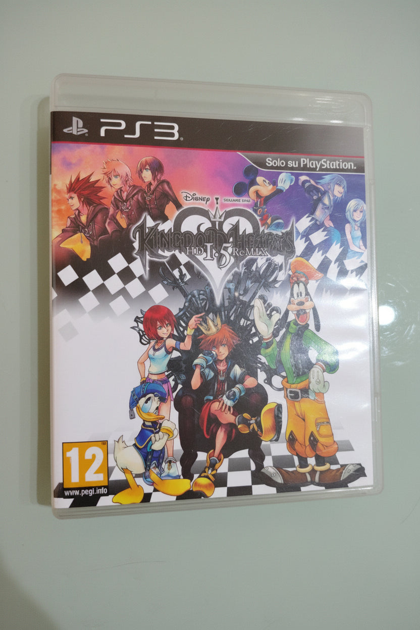 Kingdom Hearts HD 1.5 ReMIX PS3 PLAYSTATION 3 GIOCO USATO  Italiano