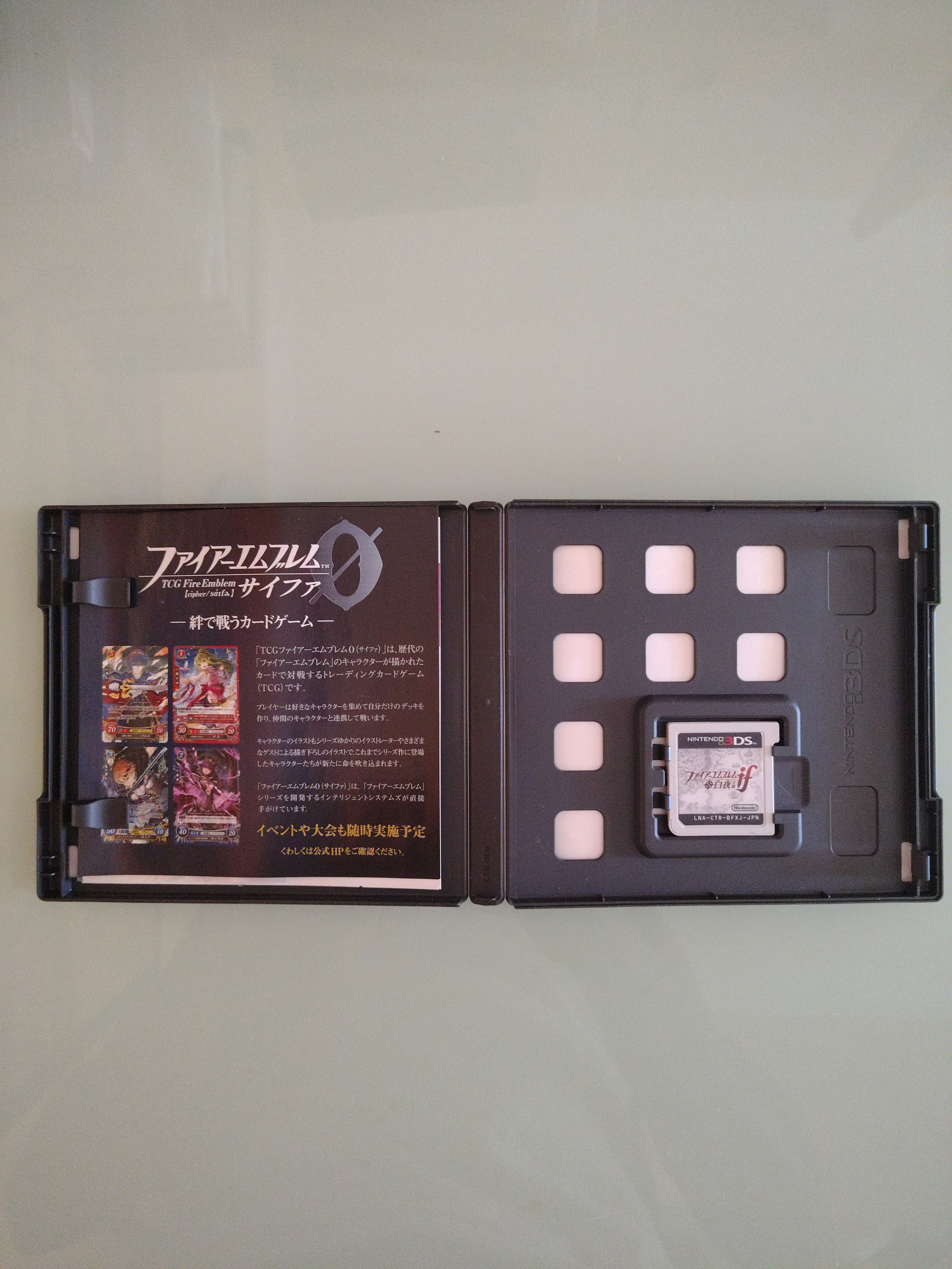 Nintendo 3DS Fire Emblem USATO se il regno del sole di mezzanotte 29197 IMPORTAZ
