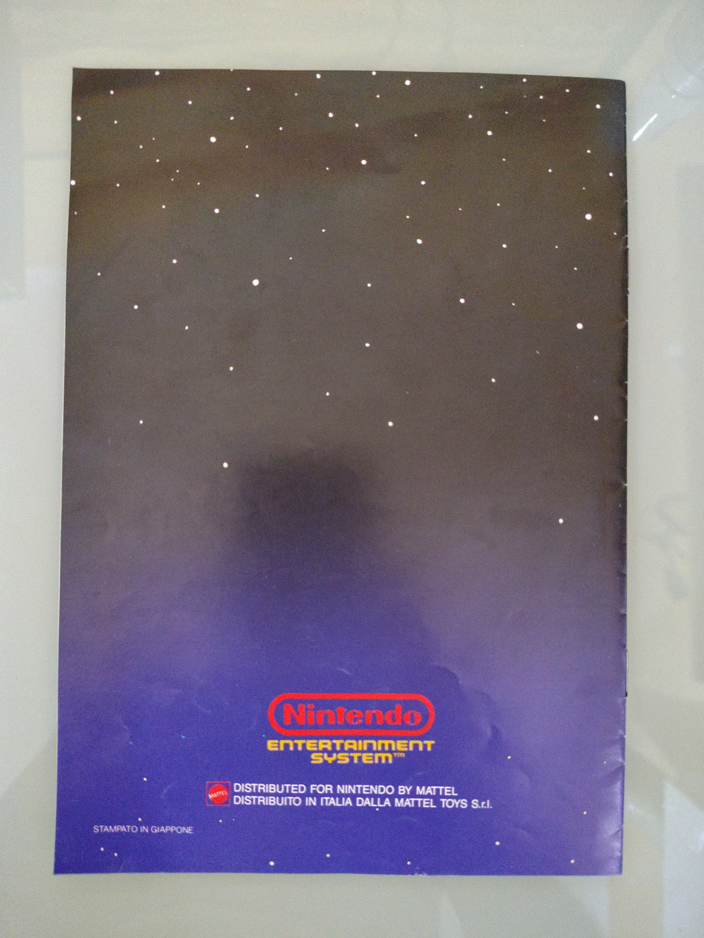 Manuale zapper Nintendo nes