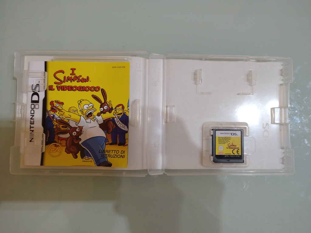 I SIMPSONS IL VIDEOGIOCO NINTENDO DS 2DS 3DS PAL ITA ITALIANO ORIGINALE COMPLETO