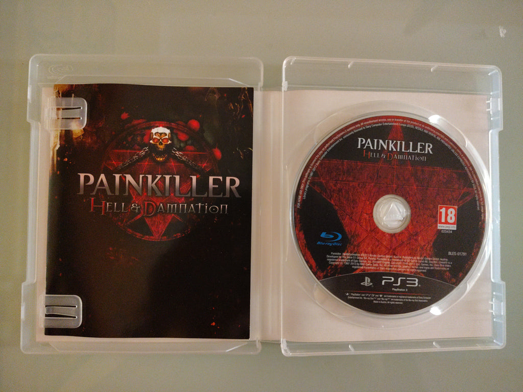 PAINKILLER HELL & DAMNATION UNCUT  RARO