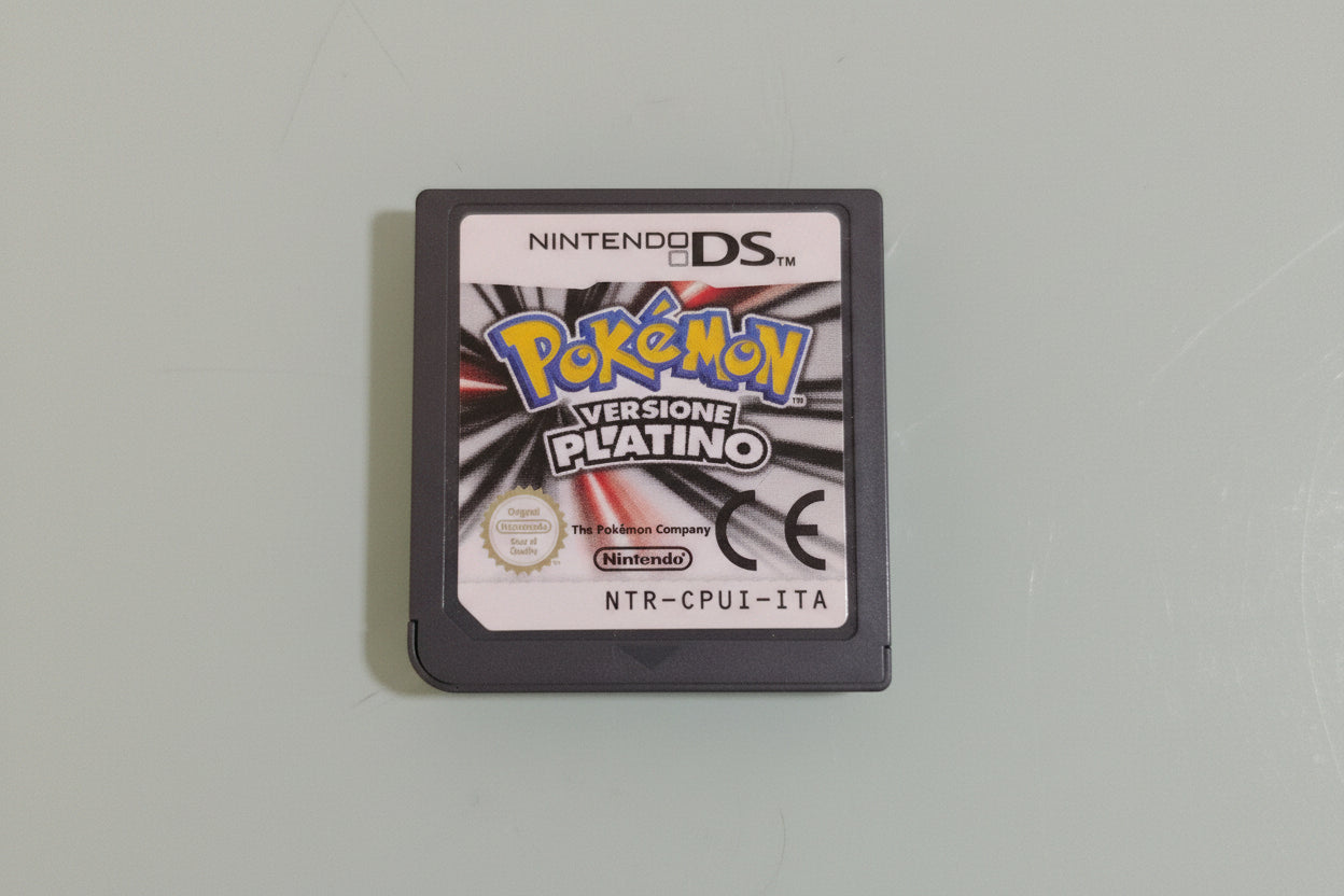 POKEMON VERSIONE PLATINO ITA  SOLO SCHEDINA