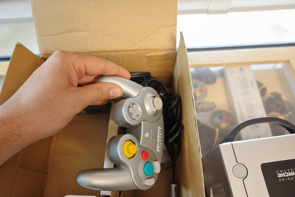 GAME CUBE SILVER BOXATO JAP