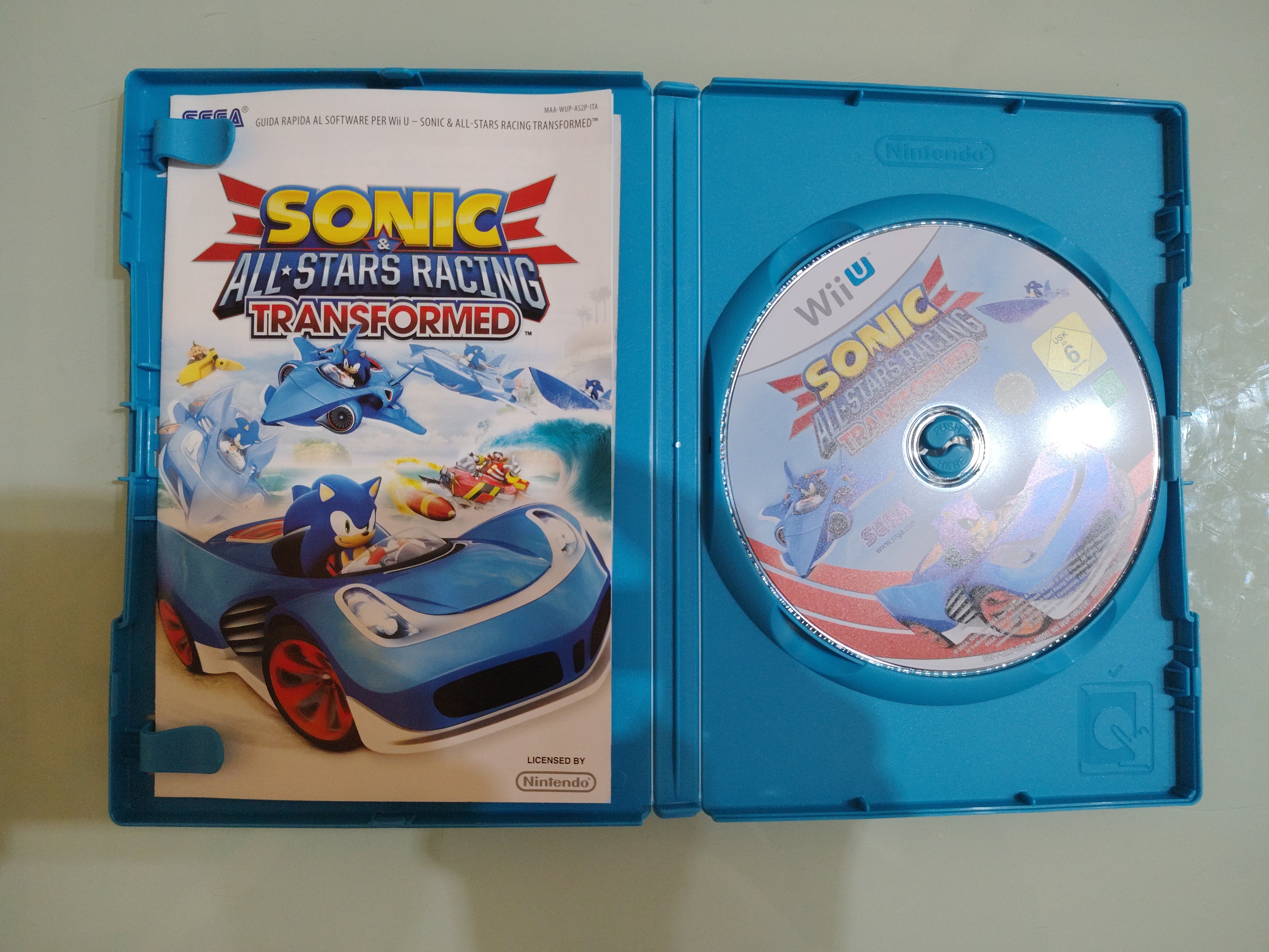 Sonic All-Star Racing Transformed GIOCO WII U VERSIONE ITALIANA