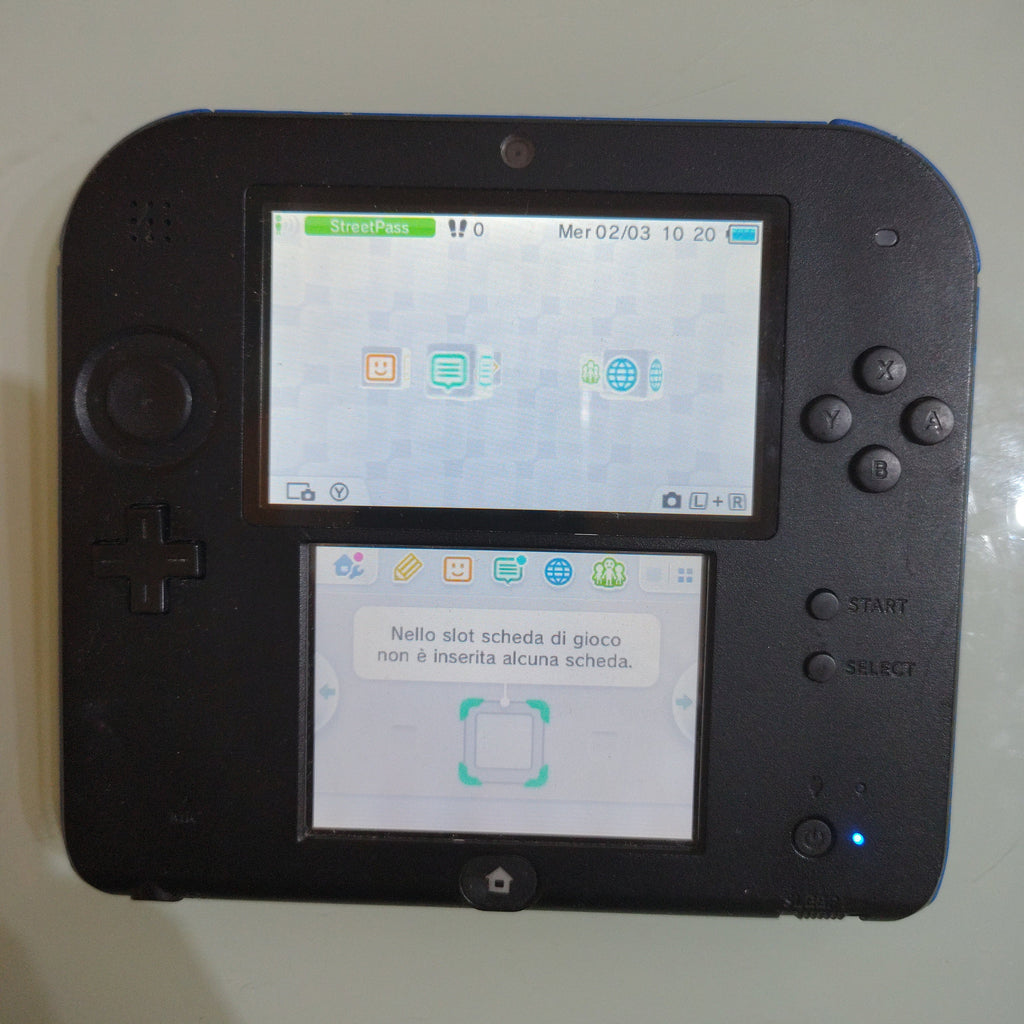 Nintendo 2ds nero/blu