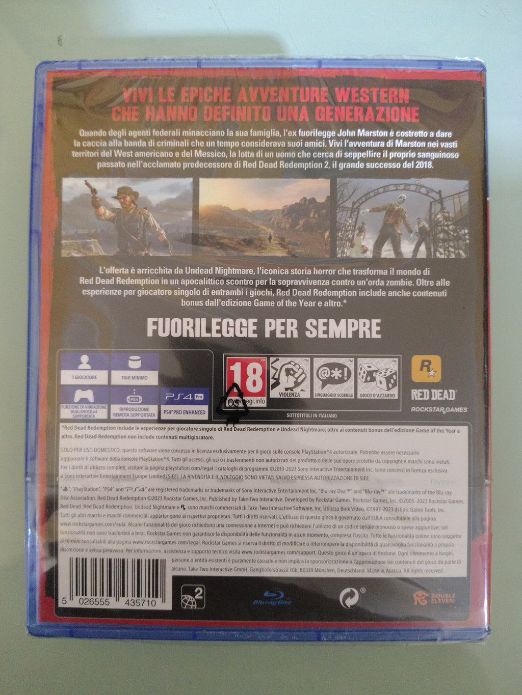 Red Dead Redemption  NUOVO