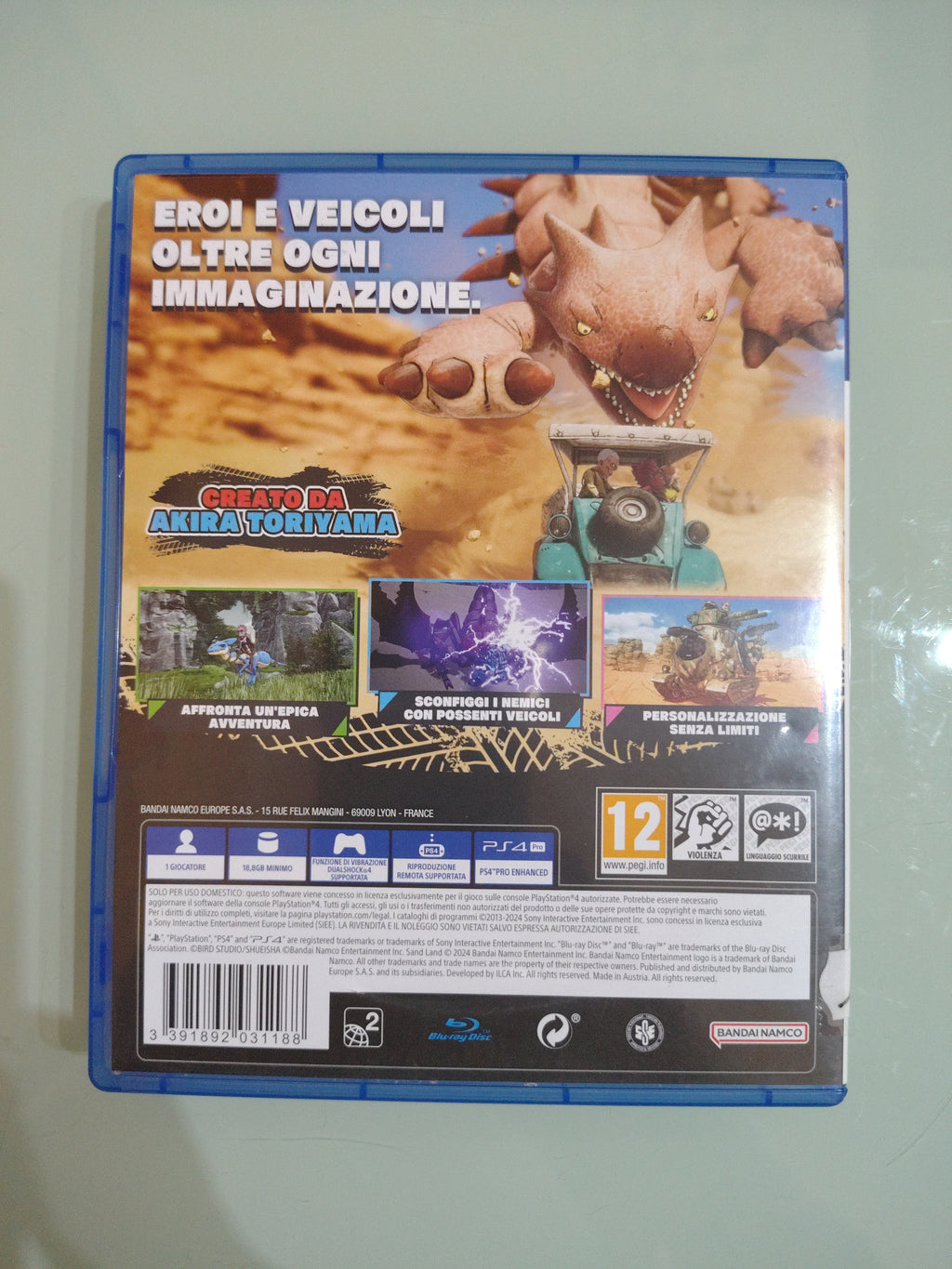 Sand Land  PlayStation 4)