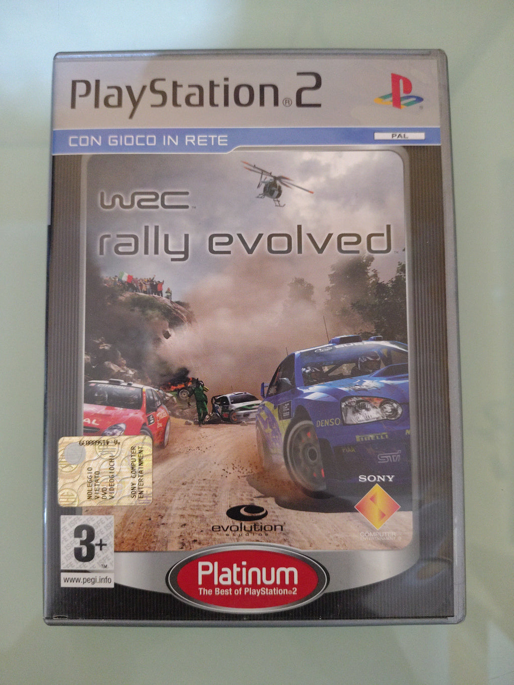 Wrc Rally Evolved VERSIONE ITALIANA Platinum ( no manuale)