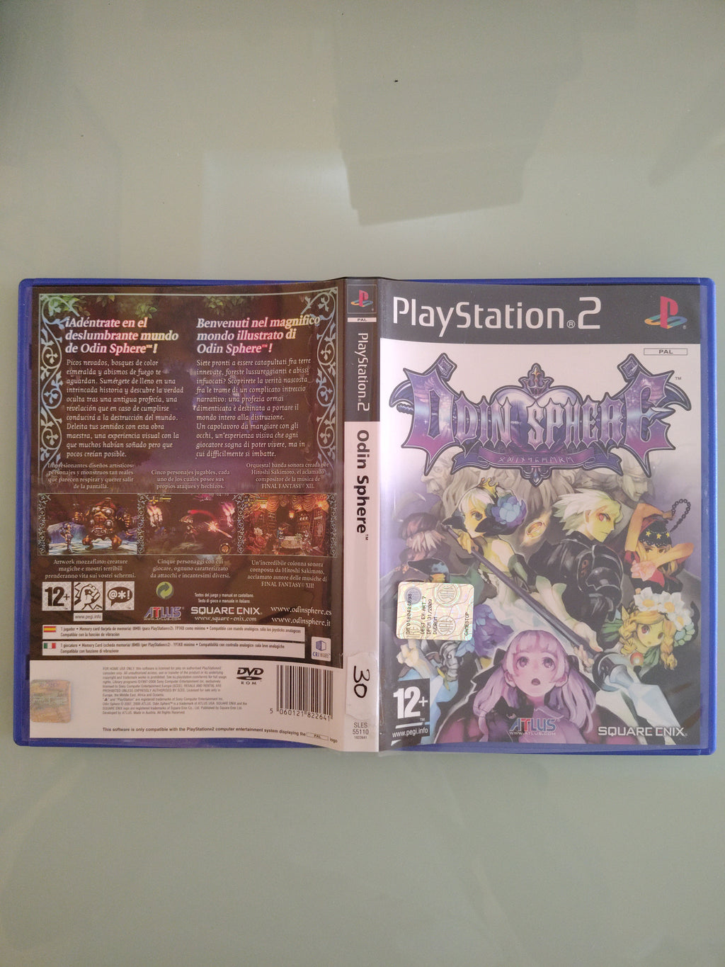 Videogioco Odin Sphere PlayStation 2 PS2 TESTATO disco manuale custodia COMPLETO