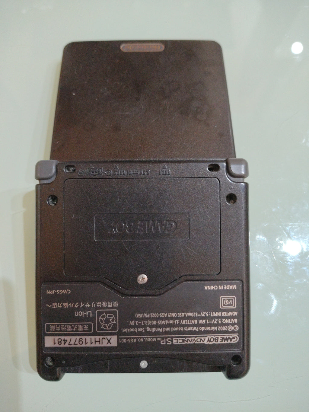 GAME BOY ADVANCE SP NERO AGS 001