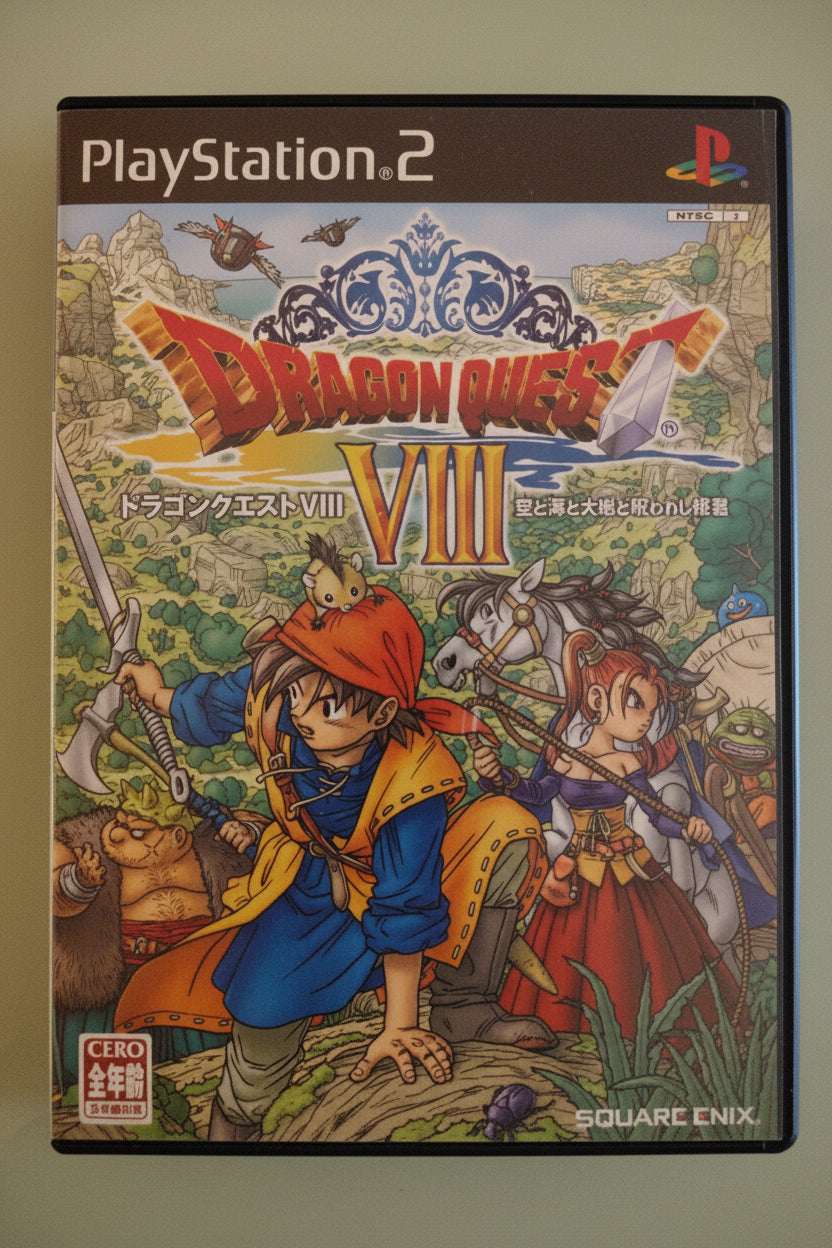 Dragon Quest Viii GIOCO PS2 VERSIONE GIAPPONESE