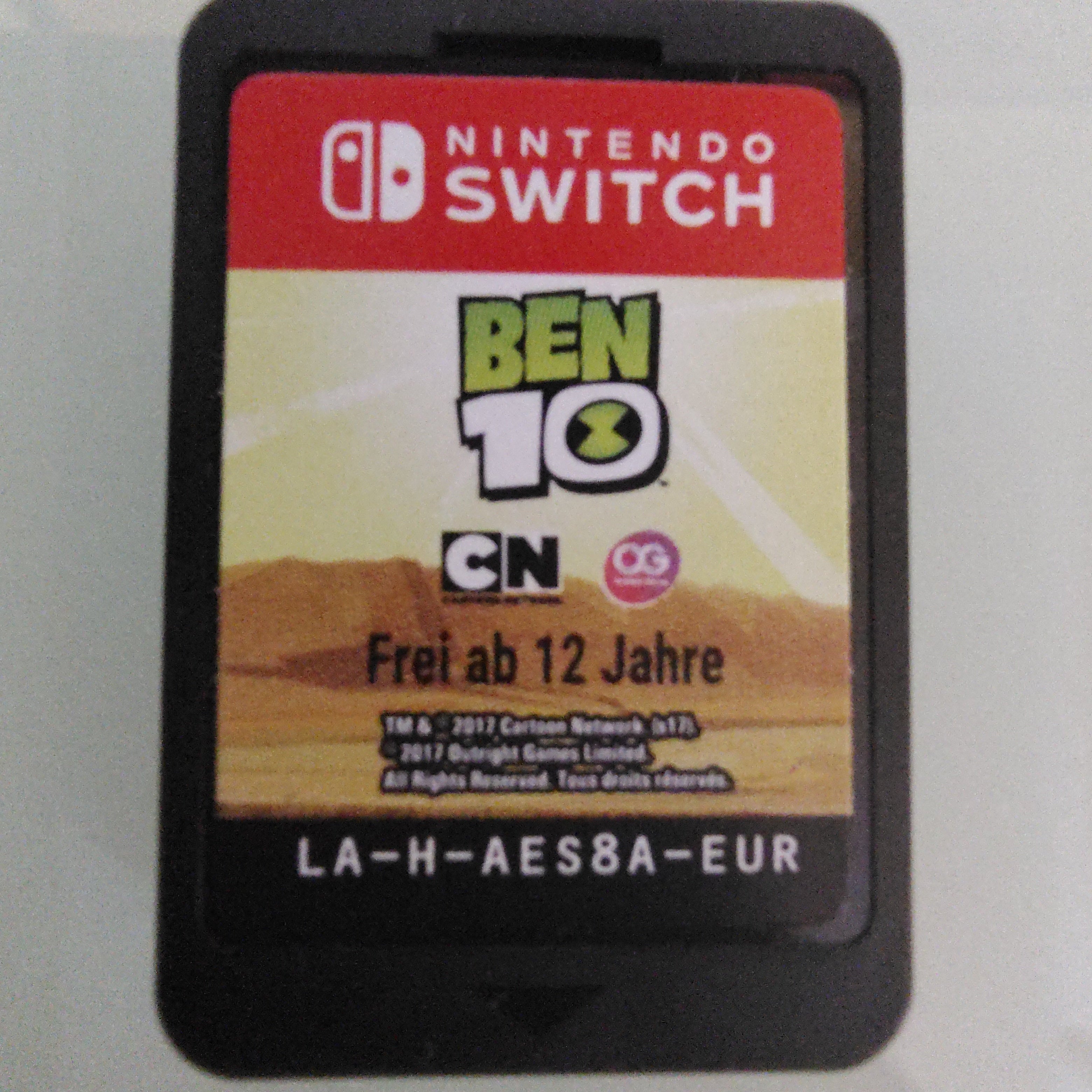 Cartuccia videogioco Ben 10 (Nintendo Switch, 2017)