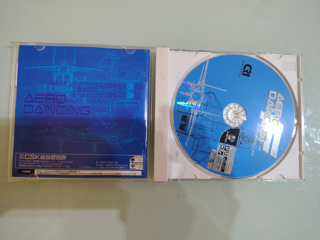 AERO DANCING F Dreamcast Collezione jap