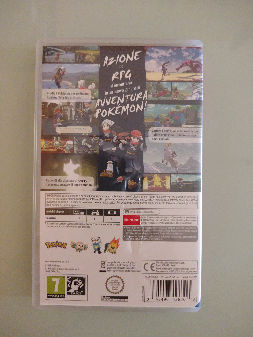 Leggende Pokemon: Arceus SWITCH NUOVO  ITA multilingue
