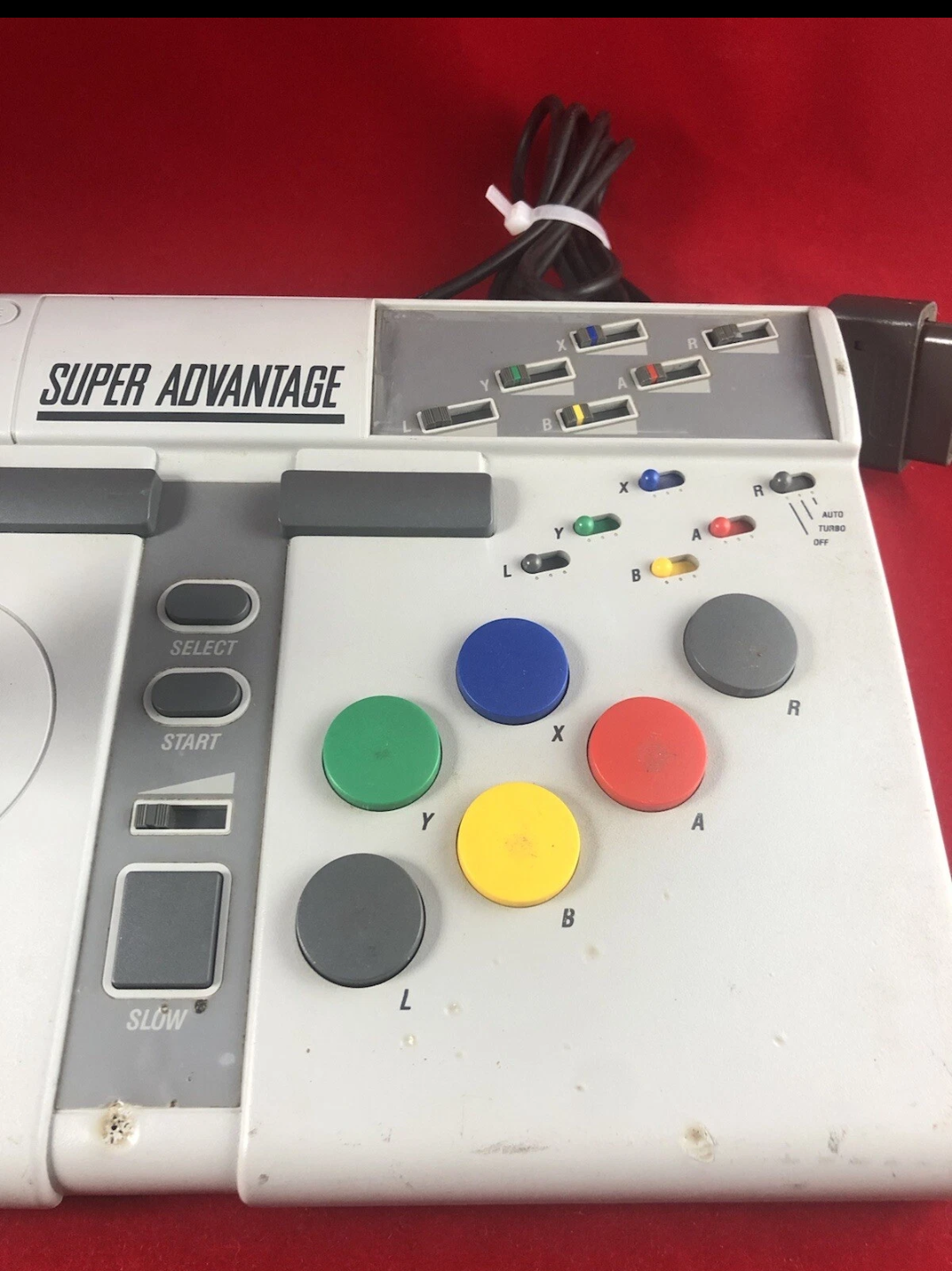 Super Advantage  Asciiware Arcade Stick Controller super nintendo  Snes