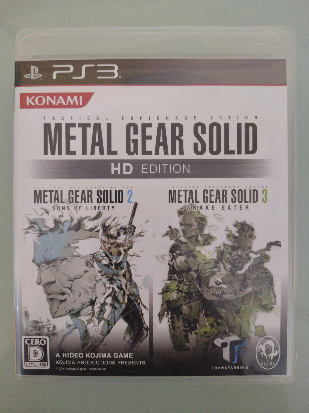 Metal Gear Solid HD Edition NTSC JAP