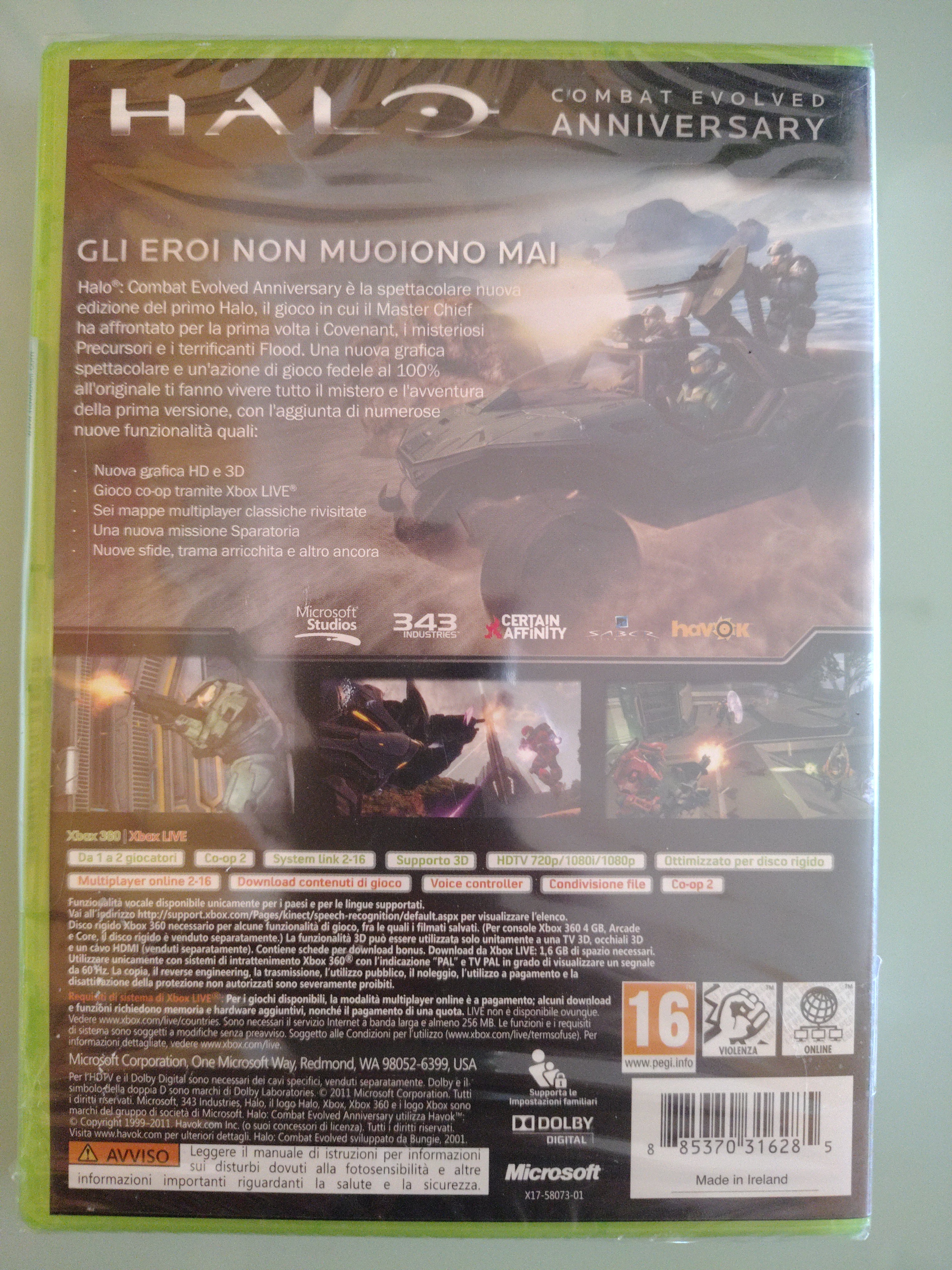 Halo: Combat Evolved Anniversary sigillato