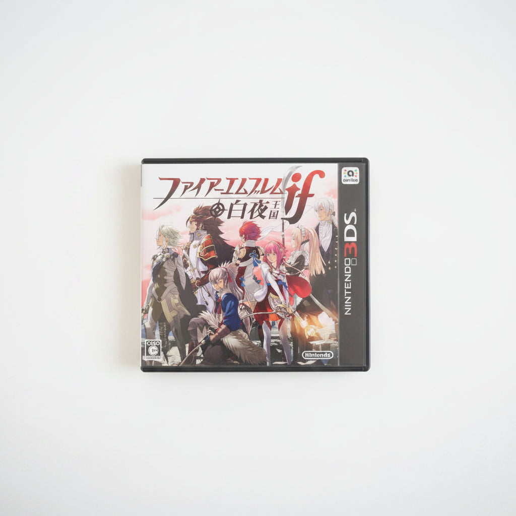 Nintendo 3DS Fire Emblem USATO se il regno del sole di mezzanotte 29197 IMPORTAZ
