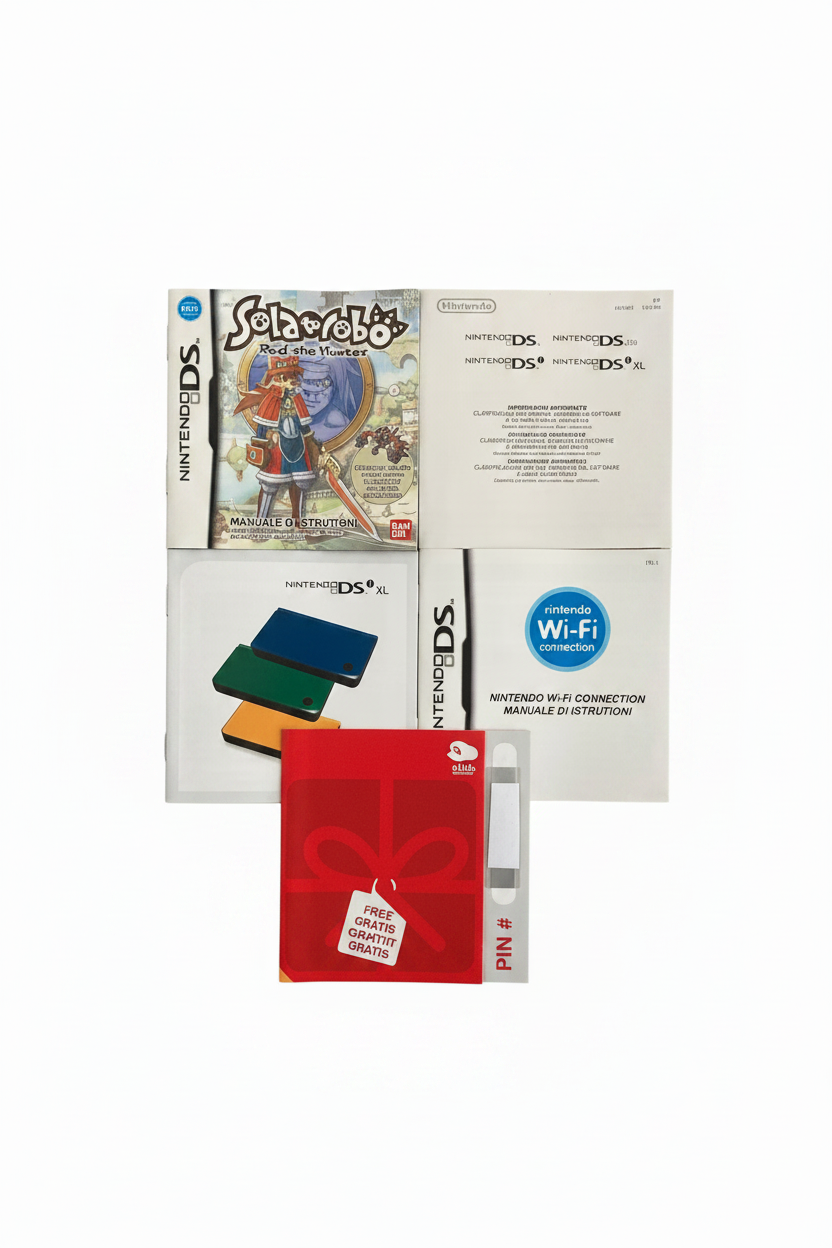 SOLATOROBO RED THE HUNTER - CIB CODICE VIP COMPLETO - ITALIANO - NINTENDO DS 3DS