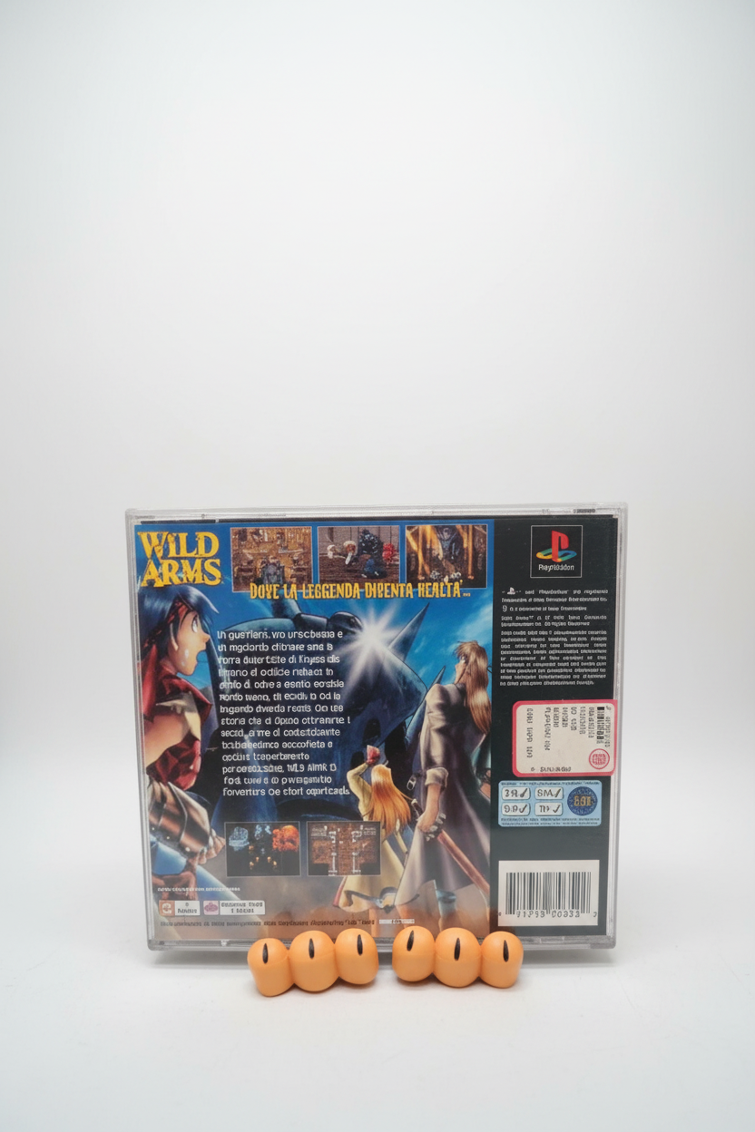 Wild Arms Sony PlayStation PS1 PAL ita RAR0 RPG