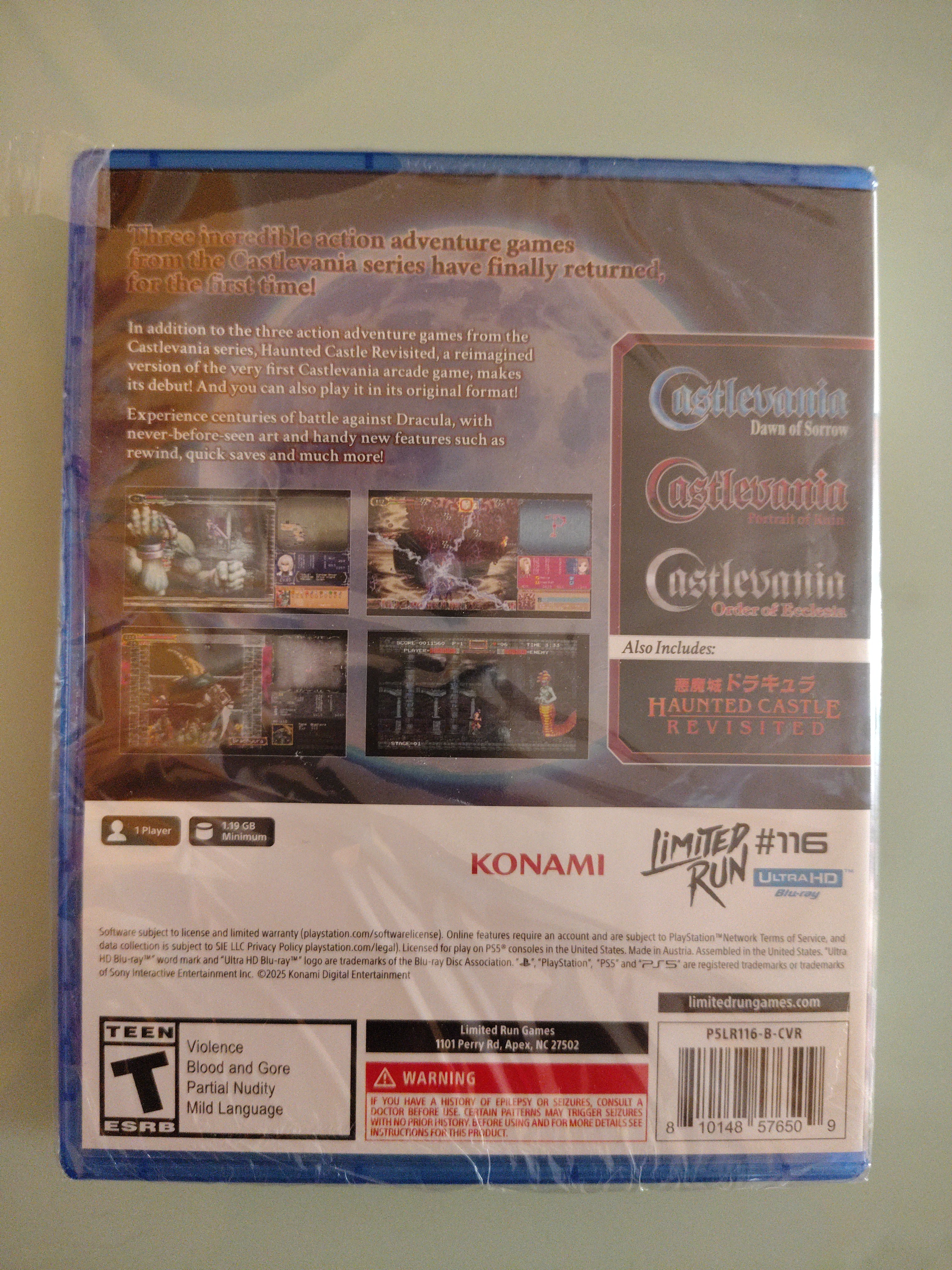Castlevania Dominus Collection: Portrait of Ruin Nuovo Gioco Speciale