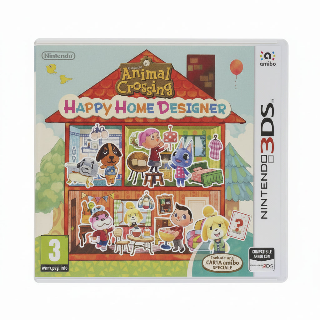 3DS NINTENDO 3DS ANIMAL CROSSING HAPPY HOME DESIGNER