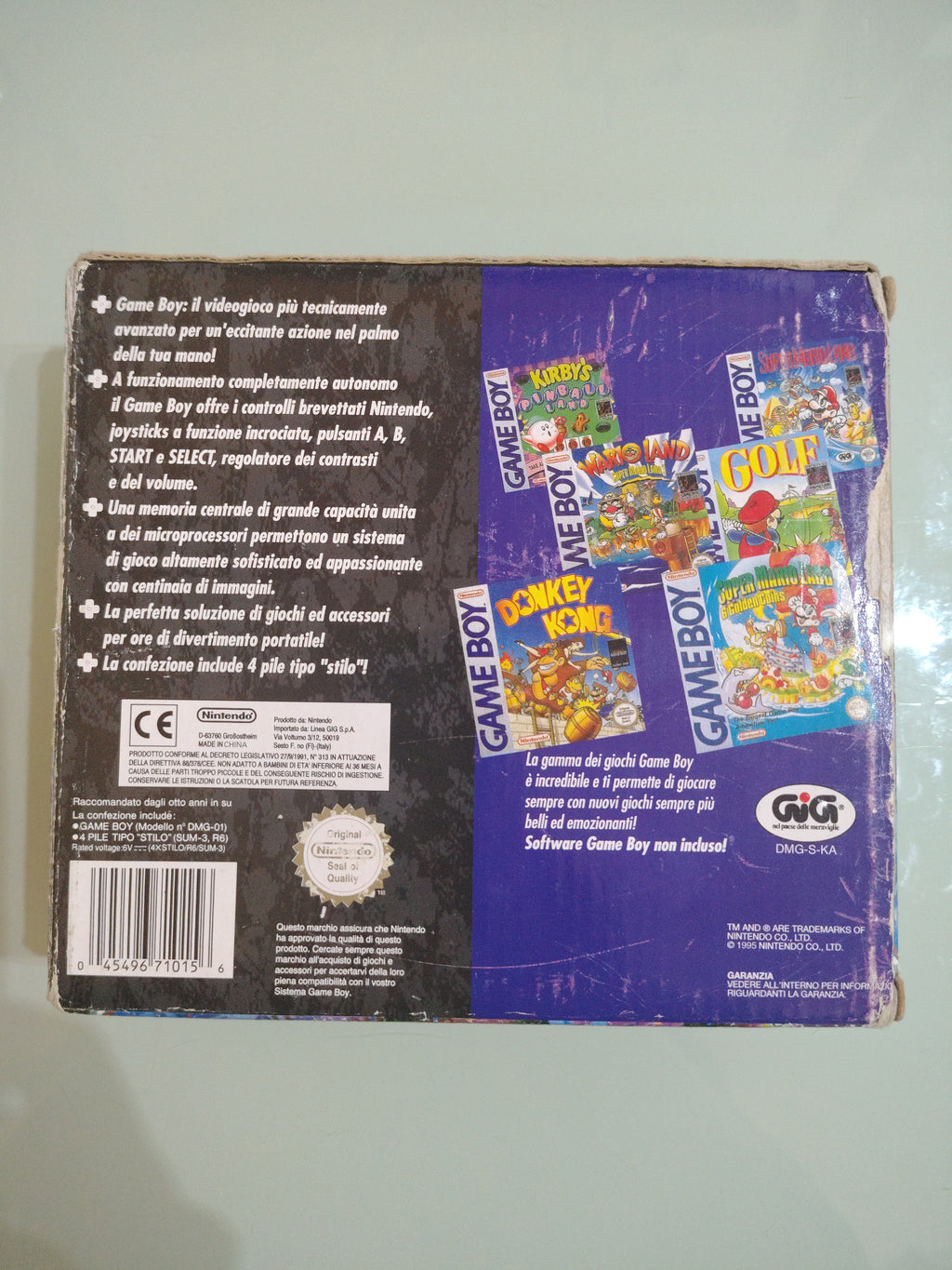 GAME BOY CLASSIC NERO BOXATO