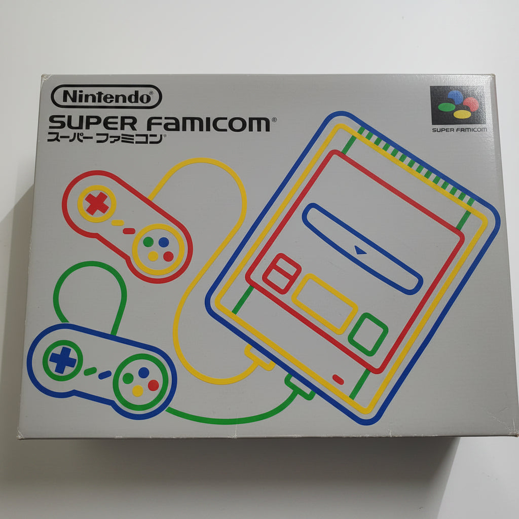 CONSOLE NINTENDO SUPER FAMICOM TESTED NTSC JAPAN VERSION VINTAGE BOXED 1991