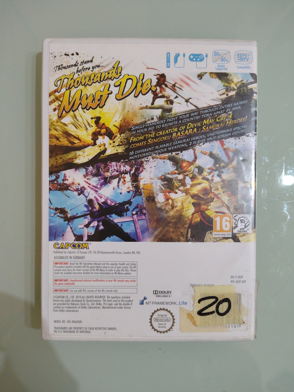 SENGOKU BASARA SAMURAI HEROES PAL