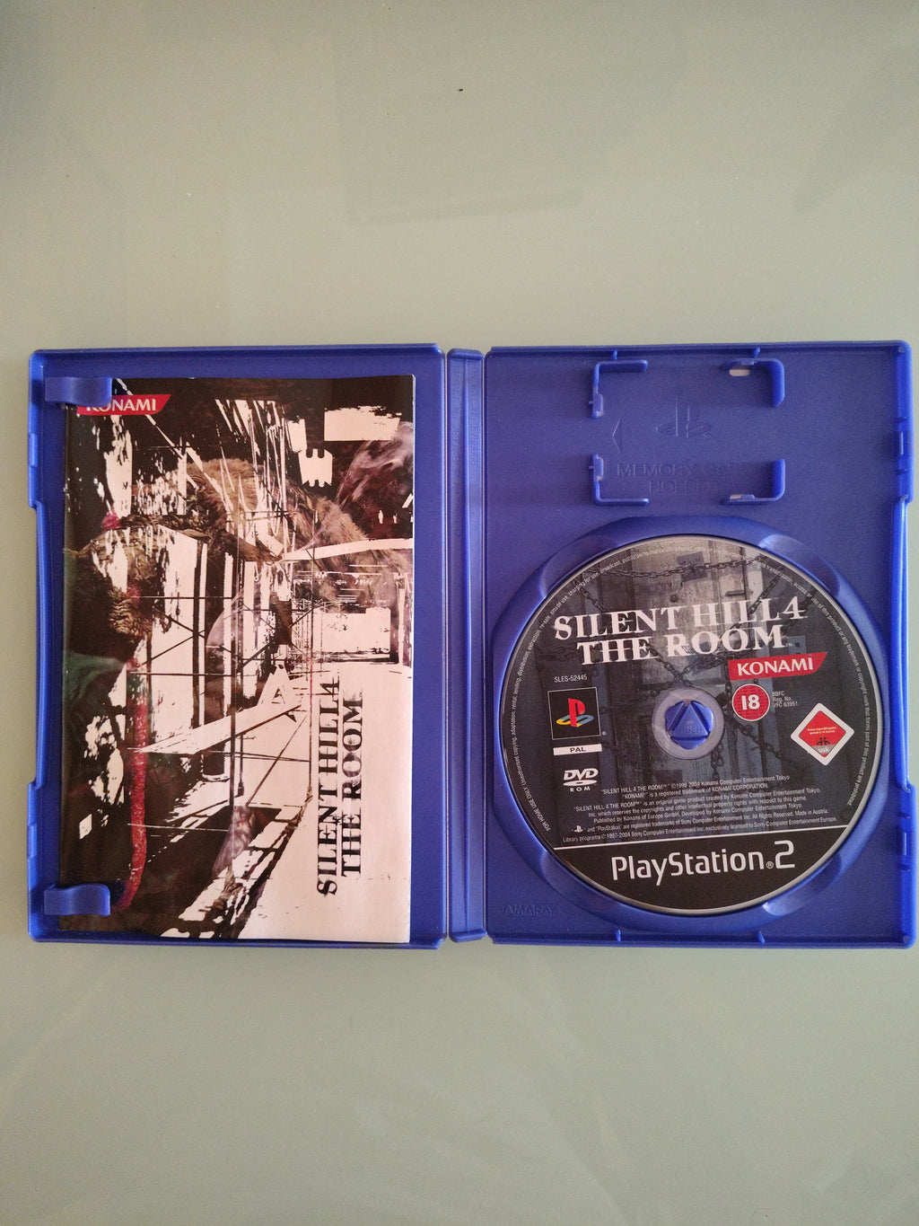SILENT HILL 4 THE ROOM PS2 PLAYSTATION 2 PAL ITALIANO..