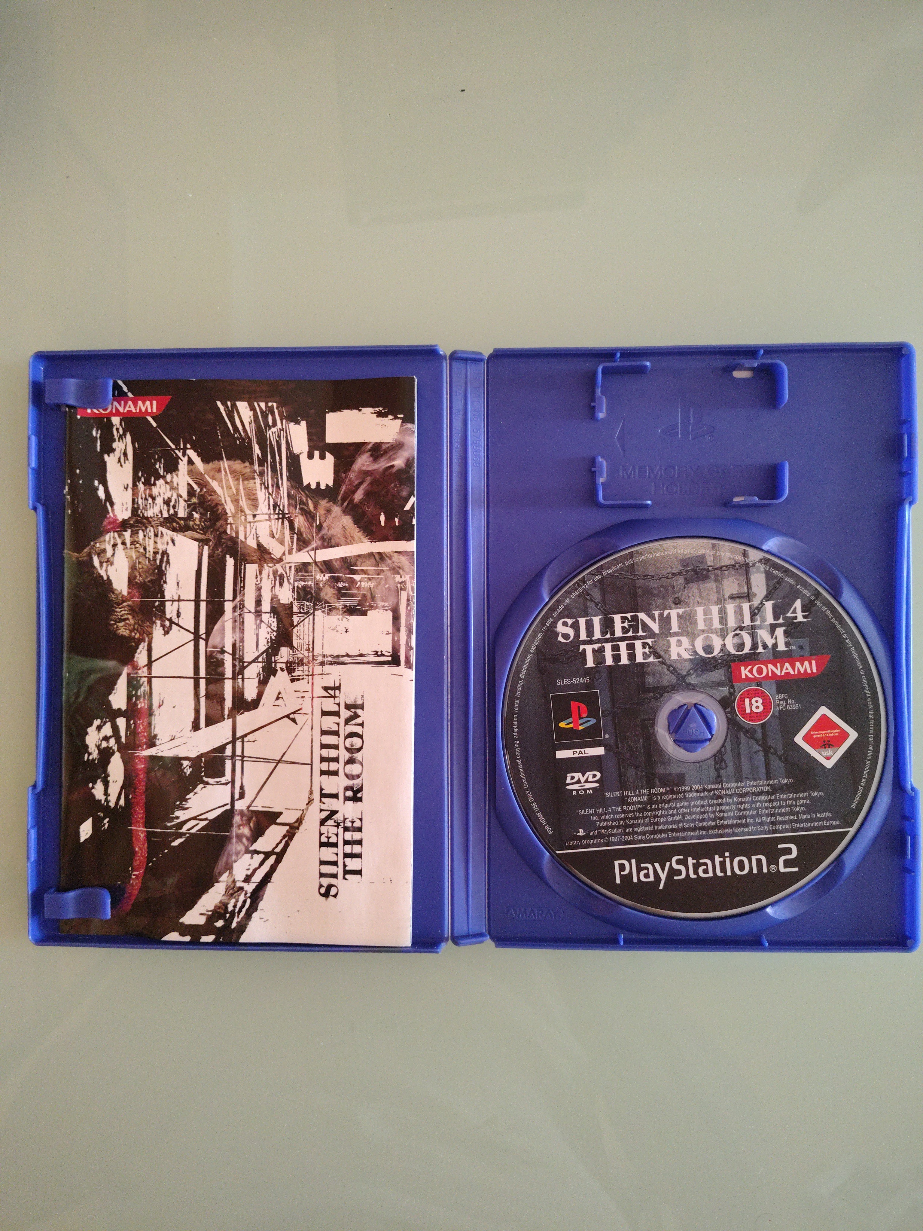 SILENT HILL 4 THE ROOM PS2 PLAYSTATION 2 PAL ITALIANO..