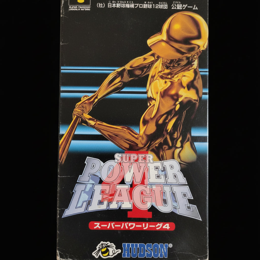 SUPER POWER LEAGUE BASEBALL  SUPER FAMICOM  NTSC