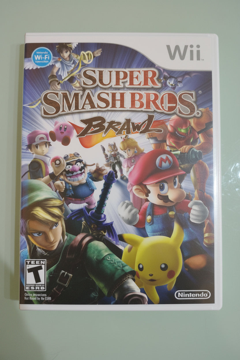 Super Smash Bros. Brawl Nintendo Wii - UK PAL NUOVO SIGILLATO