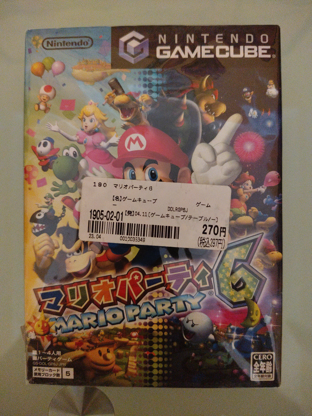 Mario Party 6  Party Game 2004 nuovo sigillato