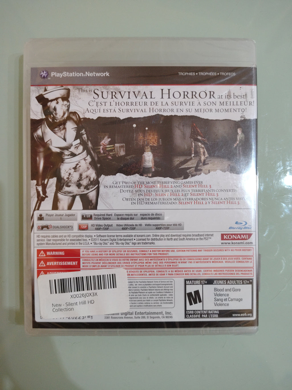 Silent Hill HD Collection ( PlayStation 3) nuovo sigillato PAL
